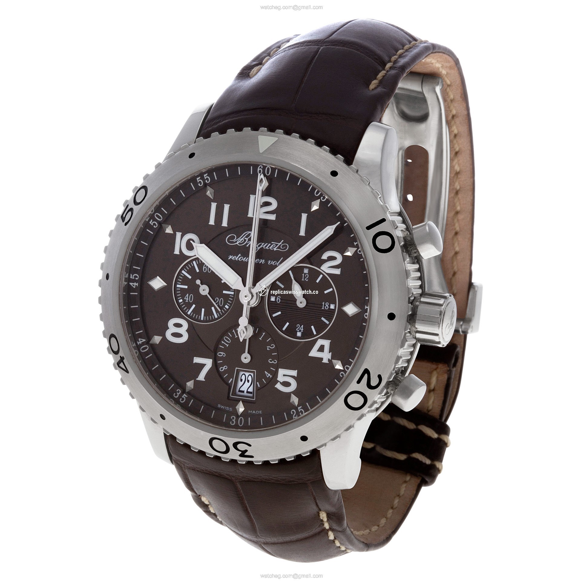 Breguet 3810ST/92/9ZU Type XXI Automatic Male Stainless Steel Replica