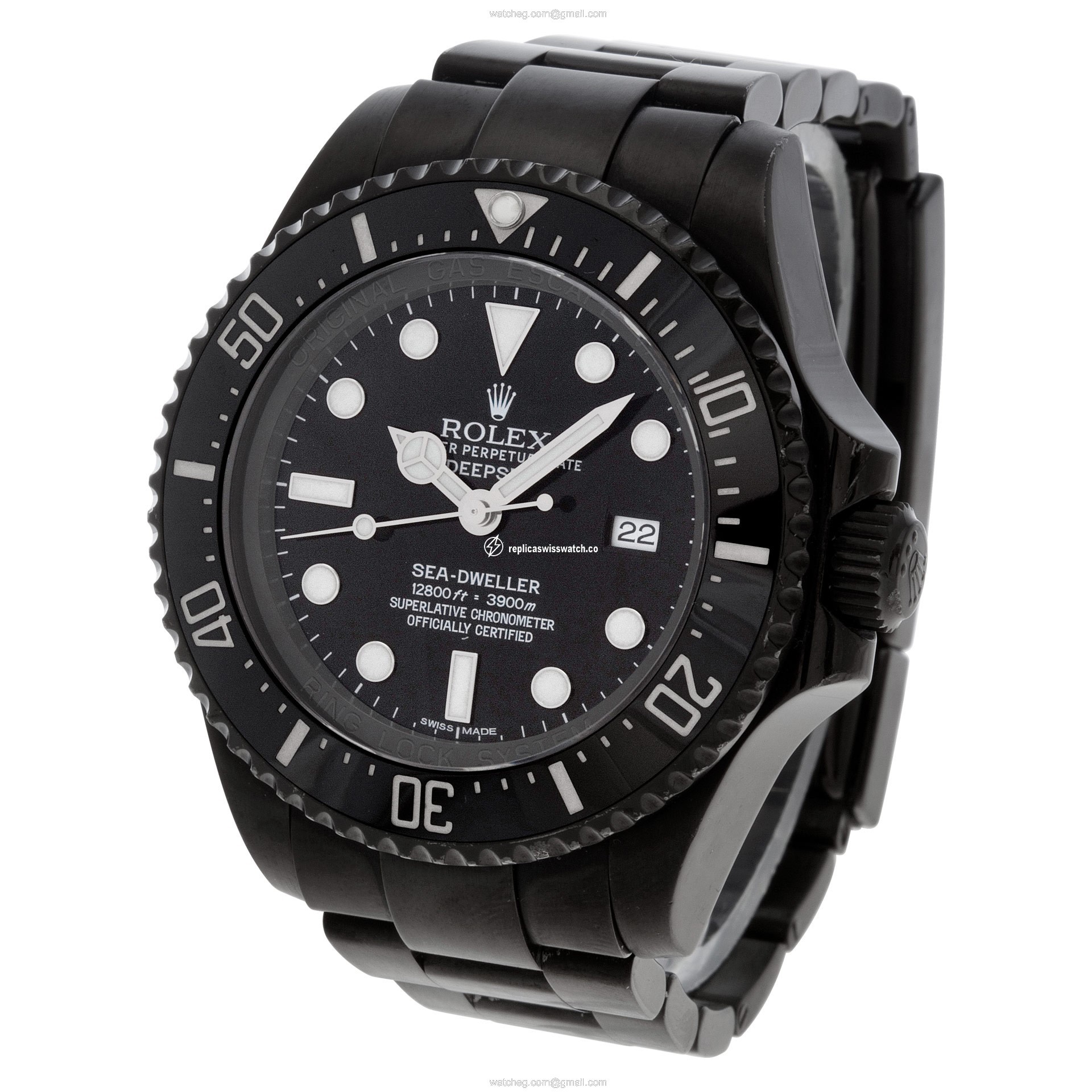 Rolex 116660 Sea-Dweller Automatic Male PVD Replica