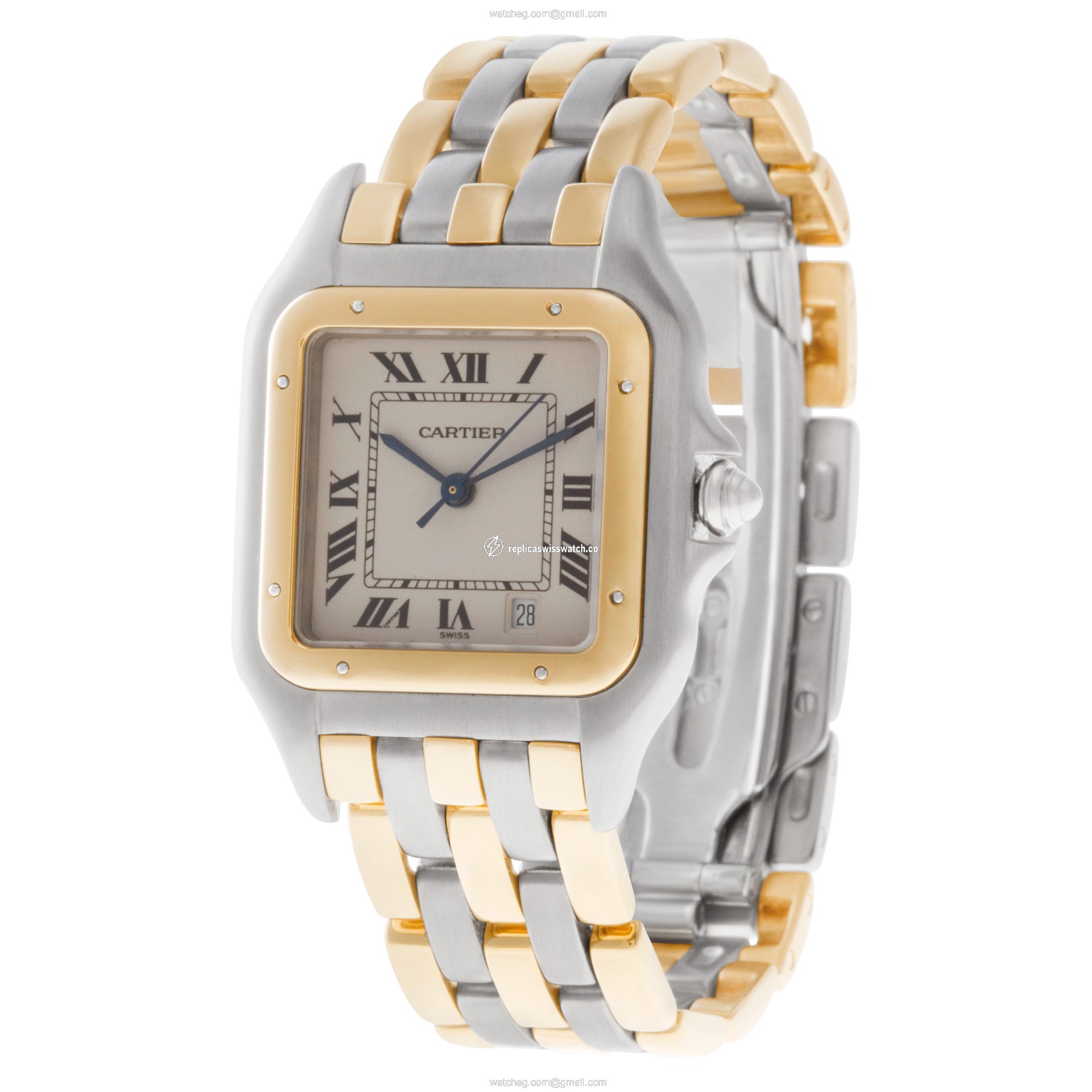 Cartier 83949007759 Panthere Quartz Unisex Stainless Steel Replica