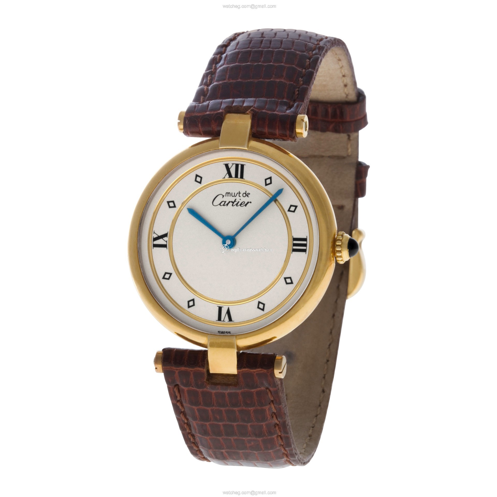 Cartier 006554 Must de Quartz Female plaque Replica