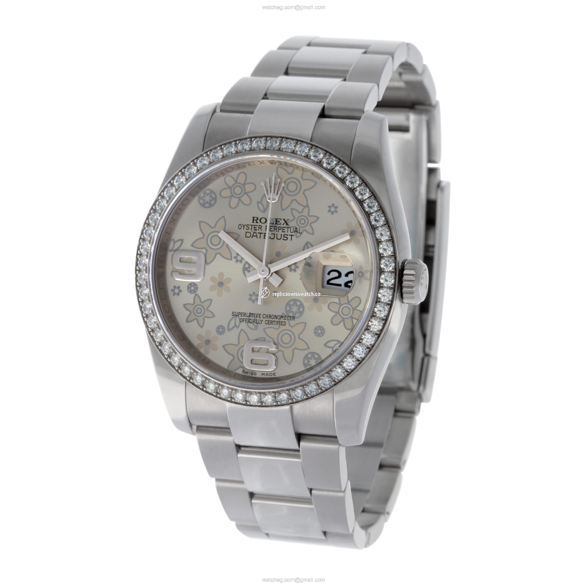 Rolex 116244 Datejust Automatic Unisex Stainless Steel Replica