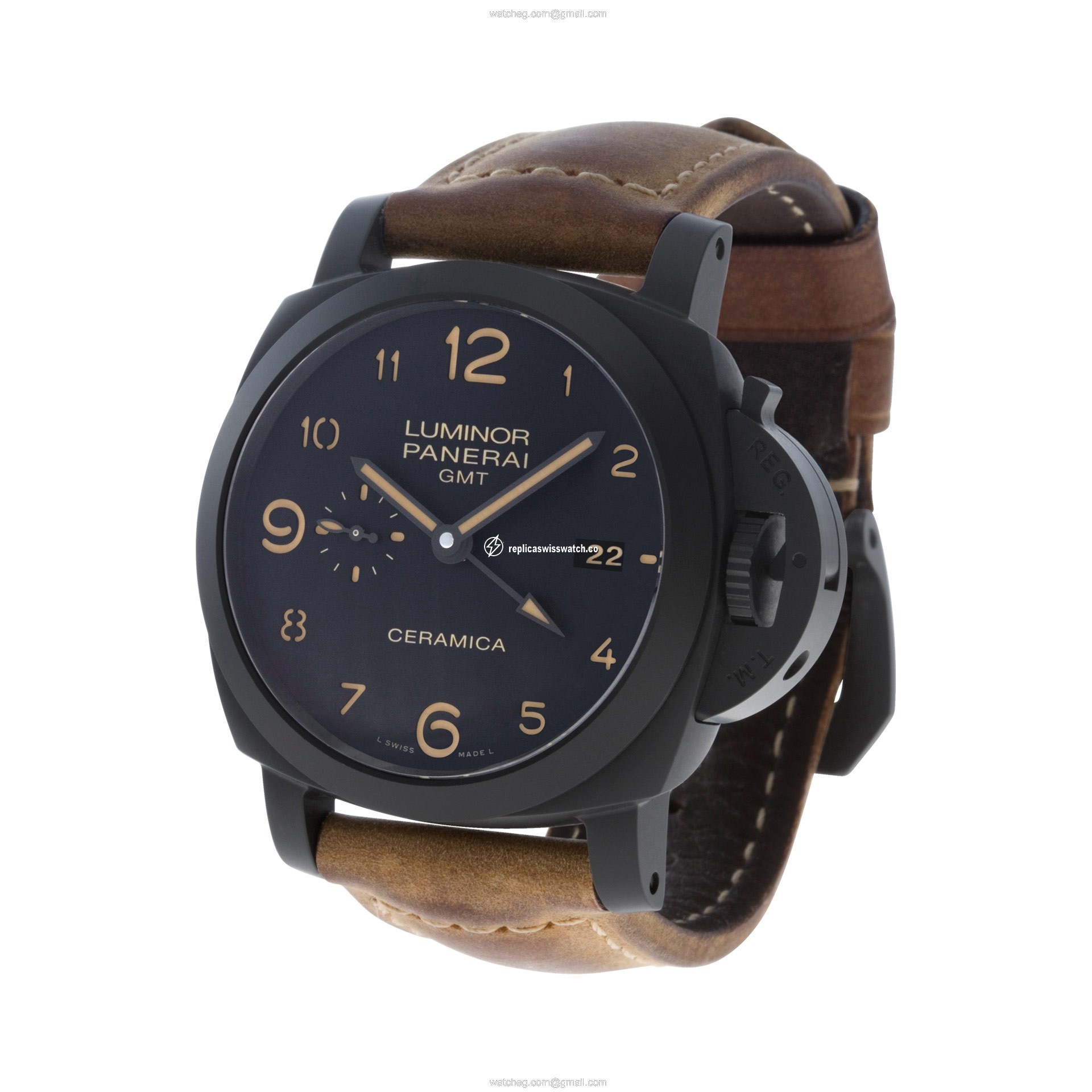 Panerai PAM00441 Luminor Automatic Male Ceramic Replica