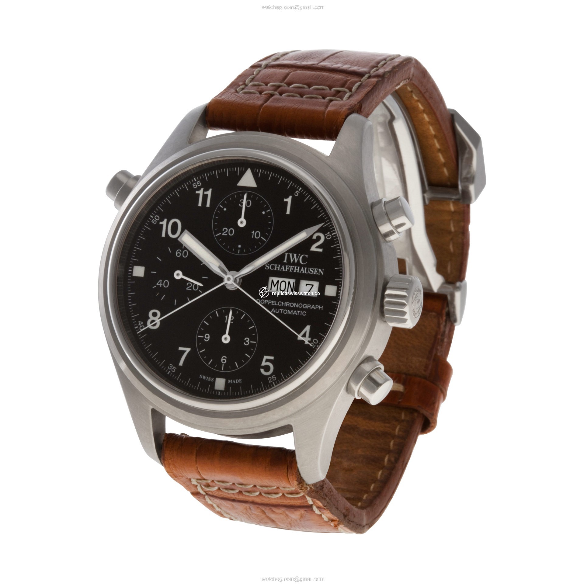 IWC IW371303 Pilots Chronograph Automatic Male Stainless Steel Replica