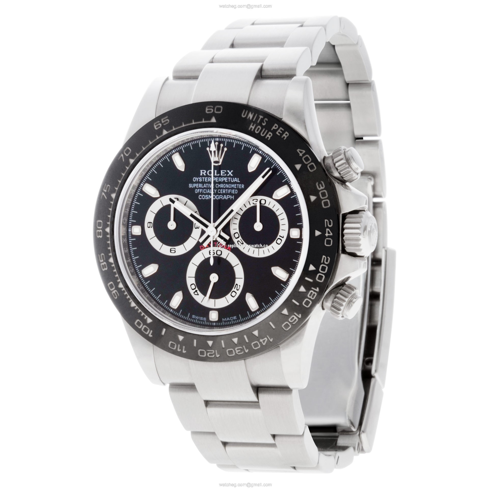 Rolex 116500LN Daytona Automatic Unisex Stainless Steel Replica