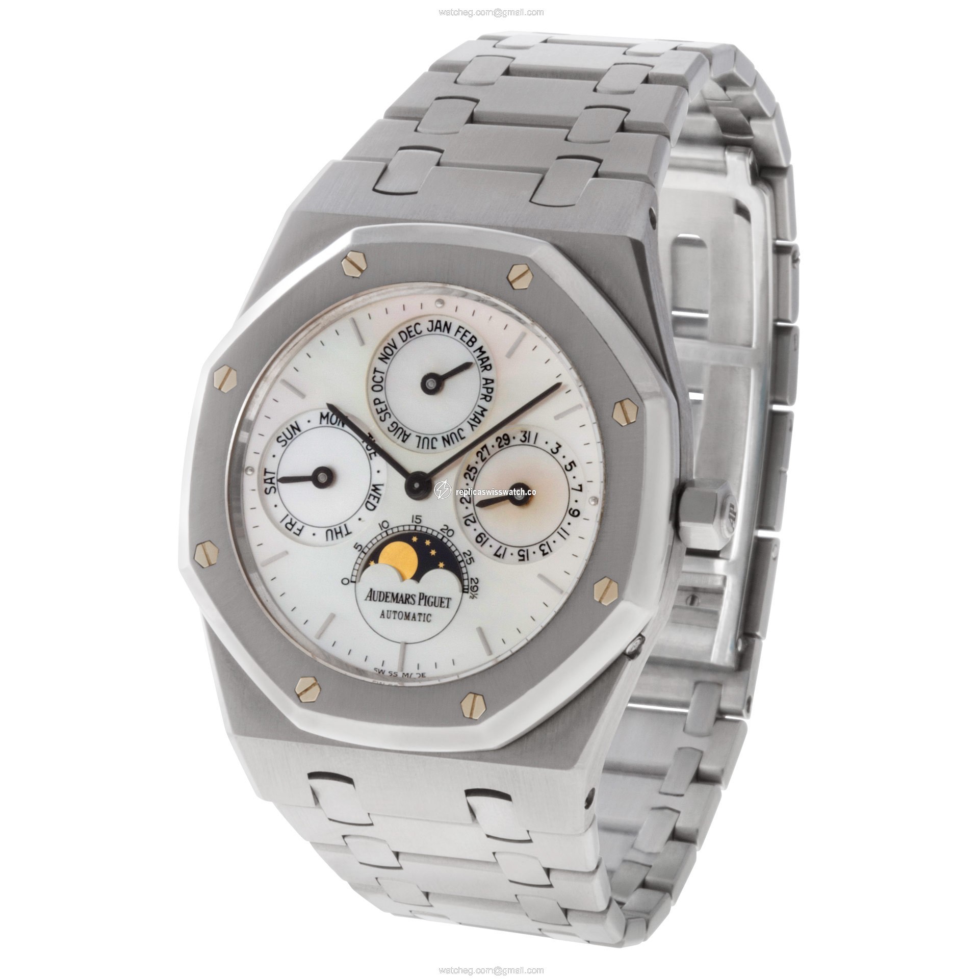 Audemars Piguet C49566 Perpetual Calendar Automatic Male Stainless Steel Watches Audemars Piguet C49566 Perpetual Calendar Automatic Male Stainless Steel Watches