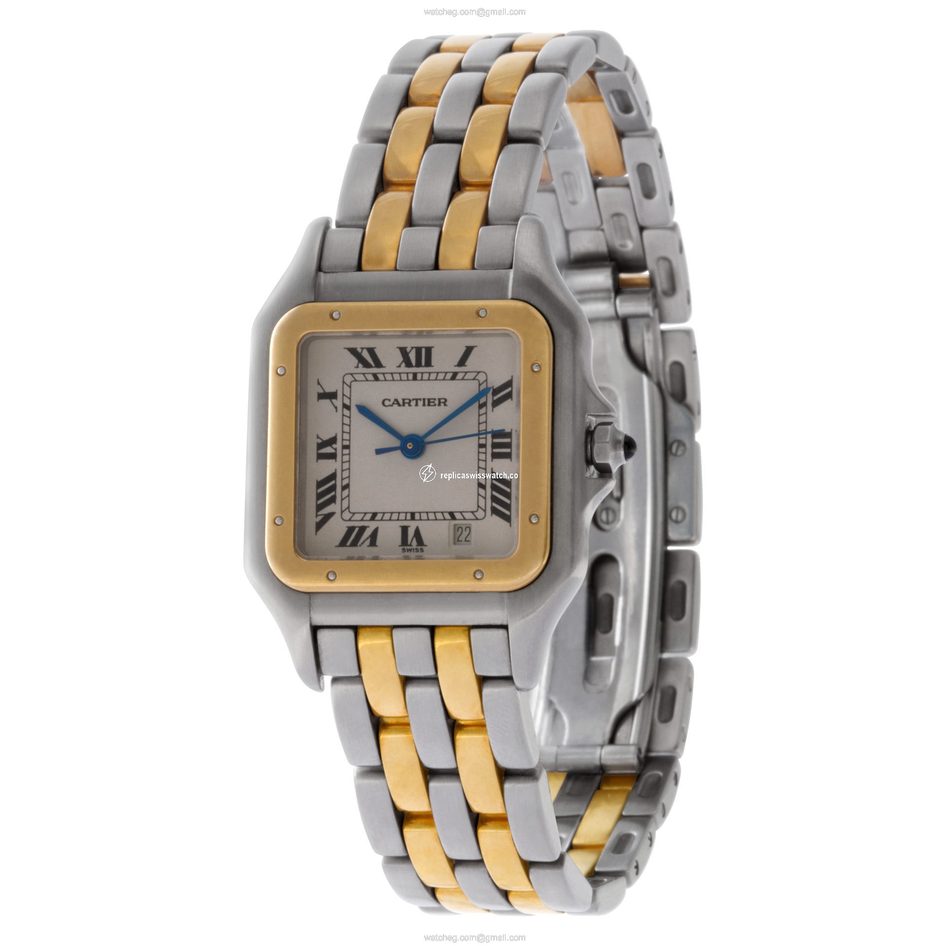 Cartier 1100 Panthere Quartz Female 18k yellow gold Replica