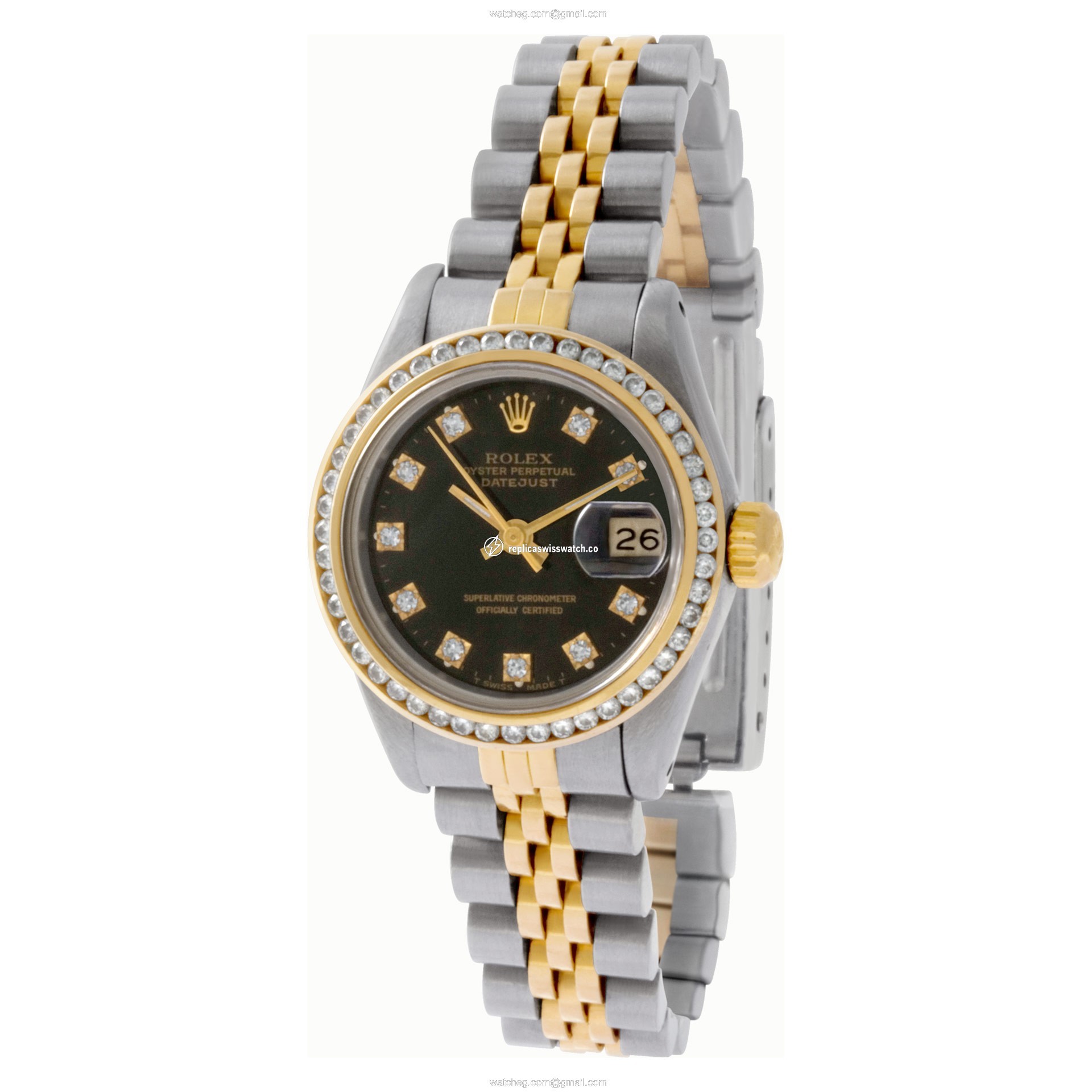 Rolex 69173 Datejust Automatic Female 18k gold & Stainless Steel Watches Rolex 69173 Datejust Automatic Female 18k gold & Stainless Steel Watches