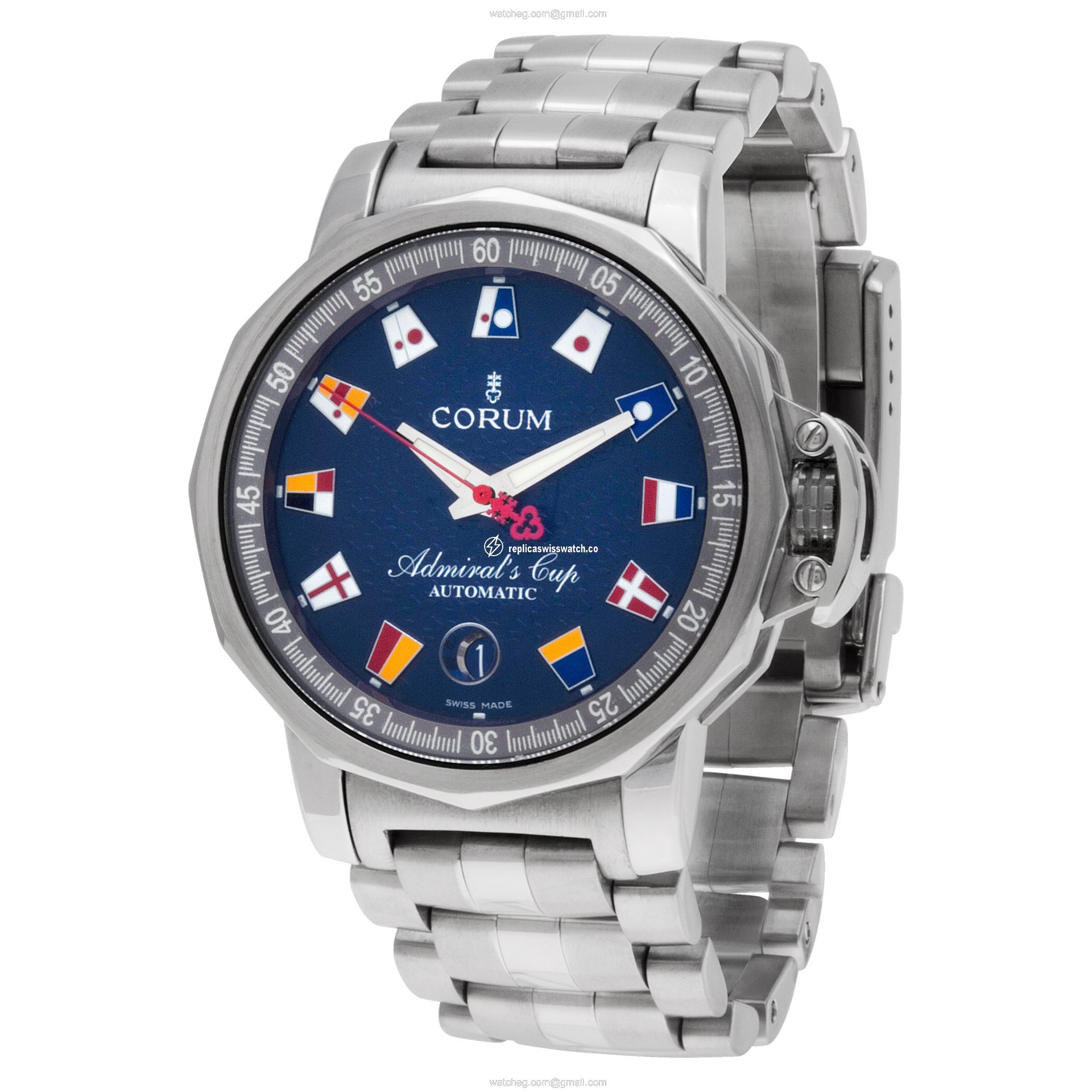 Corum 82.833.20 Admirals Cup Automatic Male Stainless Steel Replica