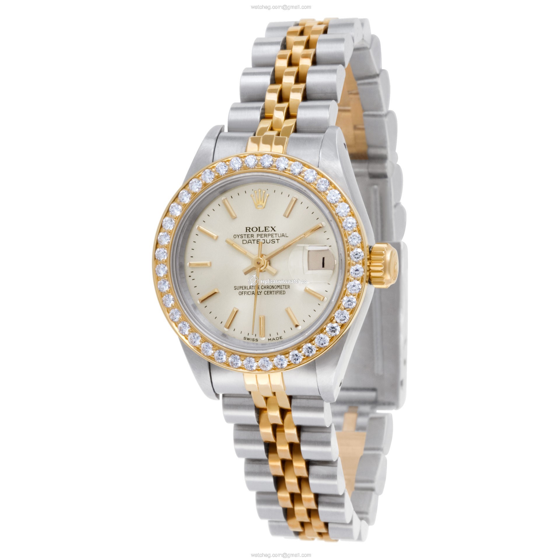 Rolex 69173 Date Automatic Female Stainless Steel Replica