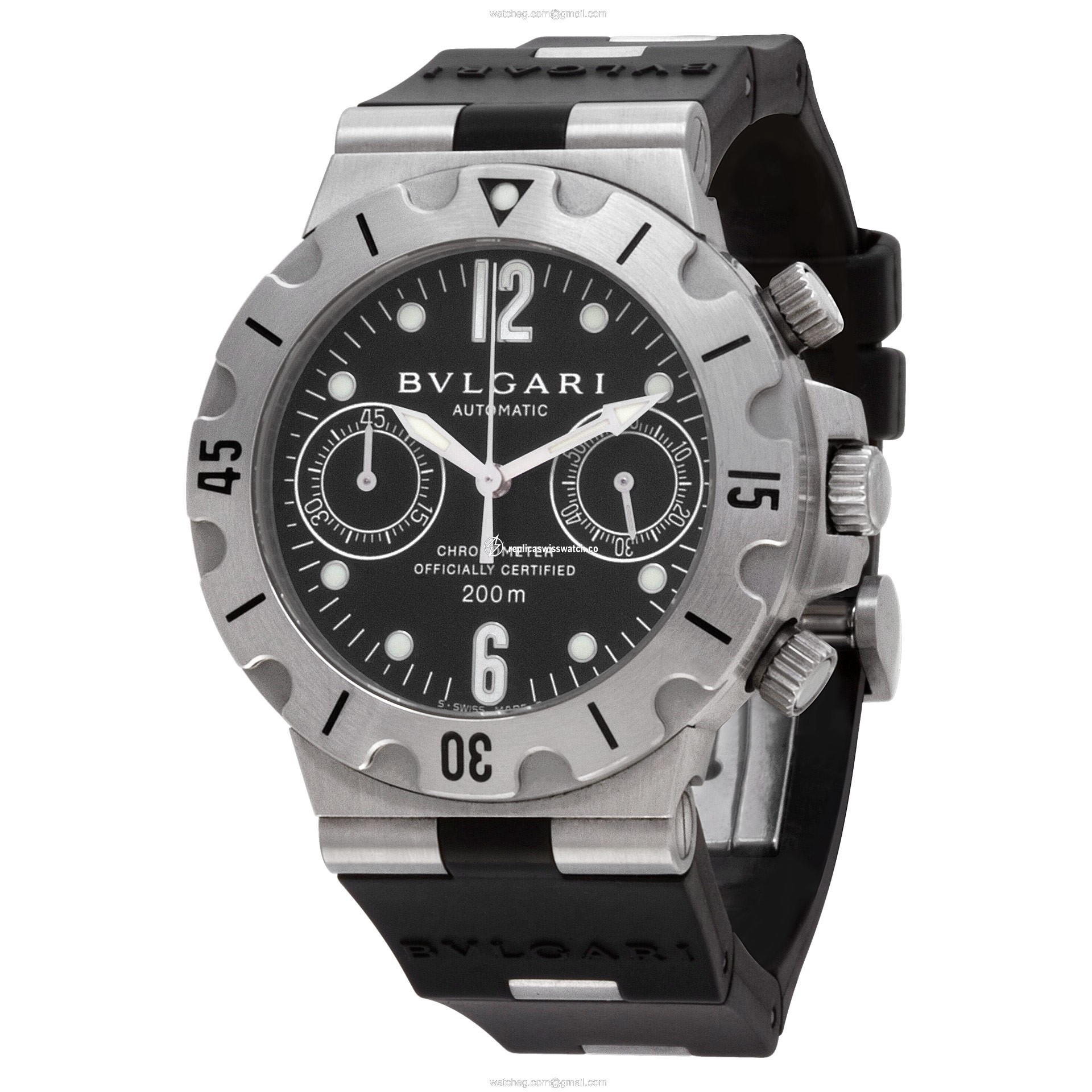 Bvlgari SCB385 Diagono Automatic Unisex Stainless Steel Replica