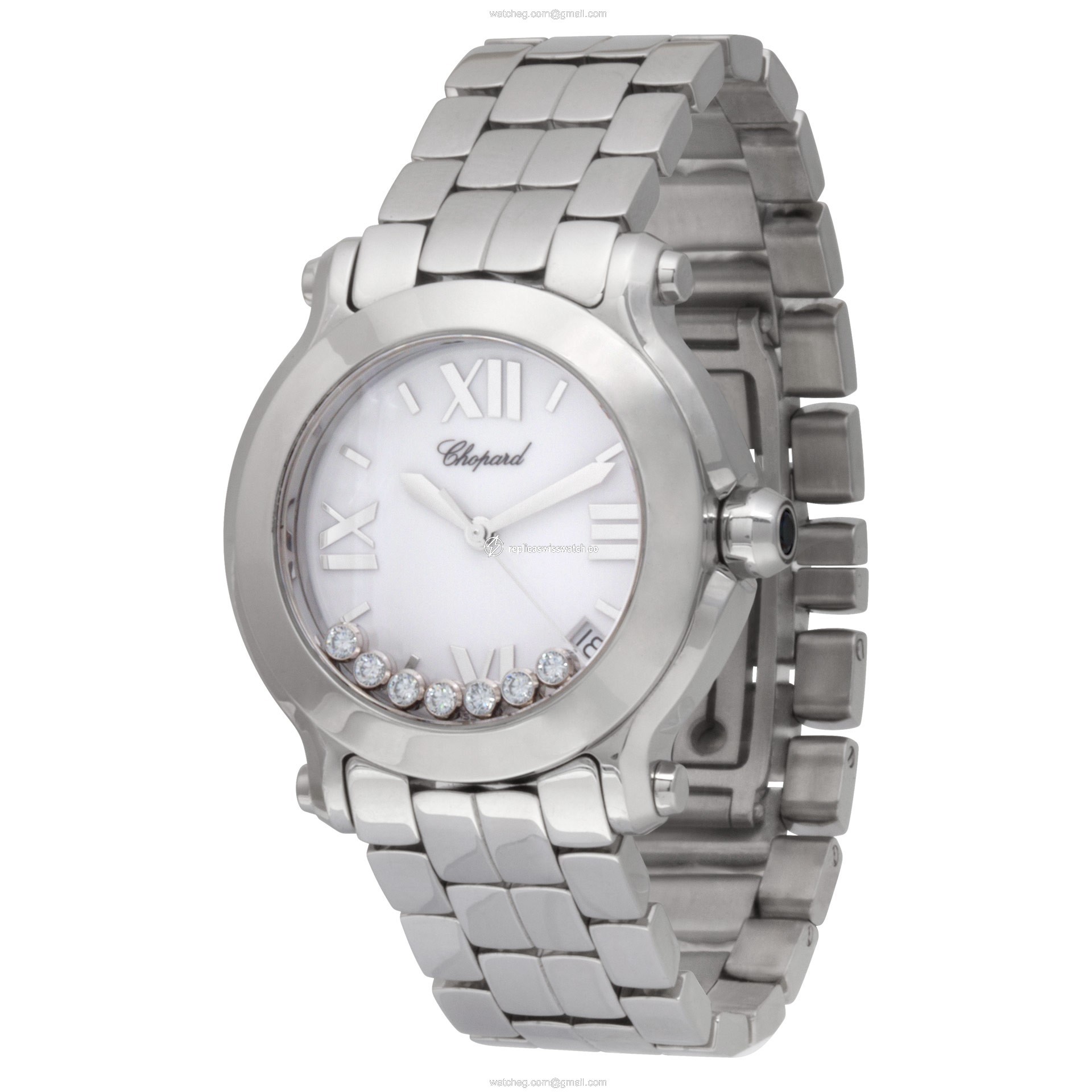 Chopard 27/8477-3001 Happy Sport Quartz Female Stainless Steel Replica