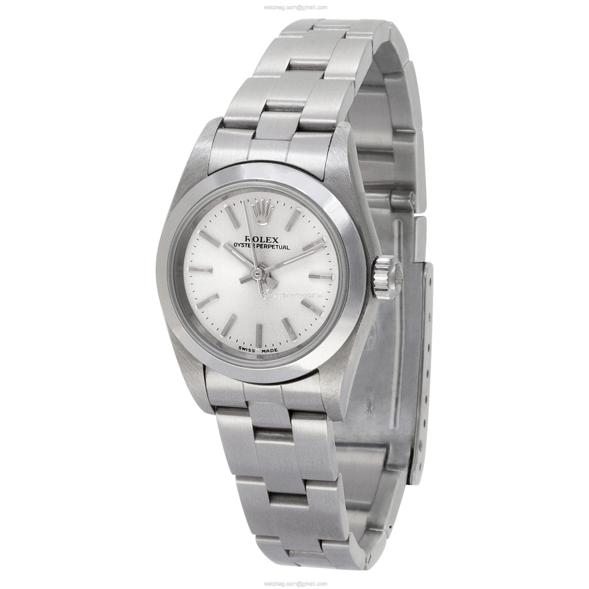 Rolex 76080 Oyster Perpetual Automatic Female Stainless Steel Replica