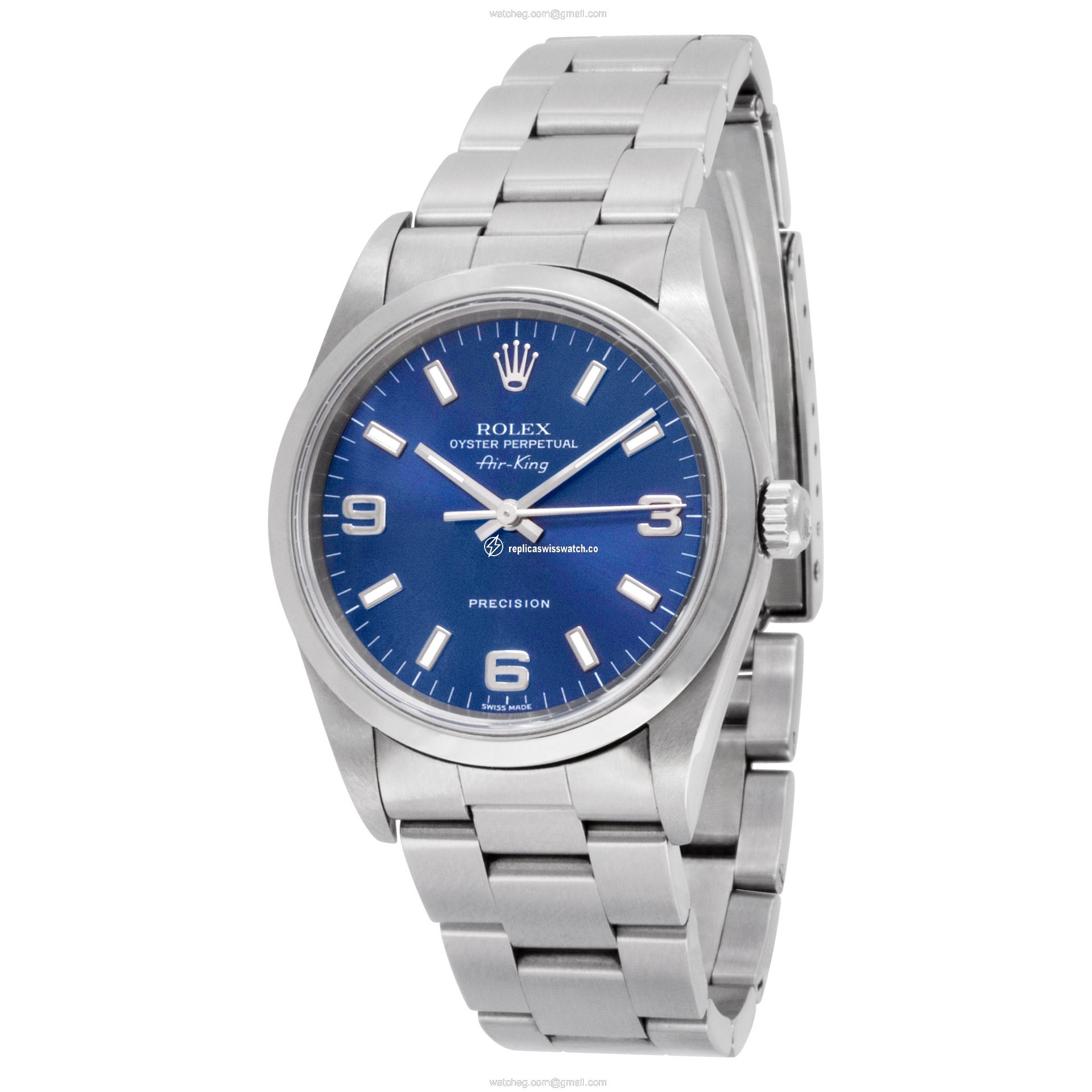 Rolex 14000M Air King Automatic Unisex Stainless Steel Replica