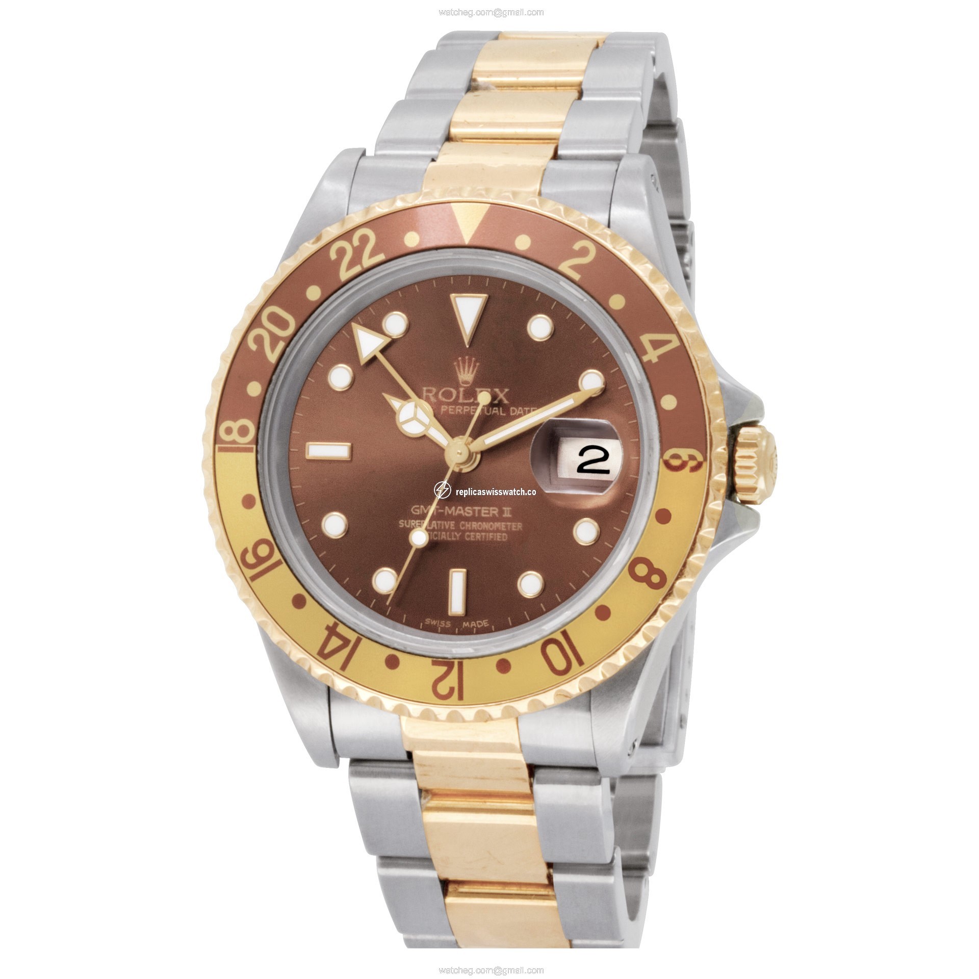 Rolex 16713 GMT-Master II Automatic Male Stainless Steel Watches Rolex 16713 GMT-Master II Automatic Male Stainless Steel Watches