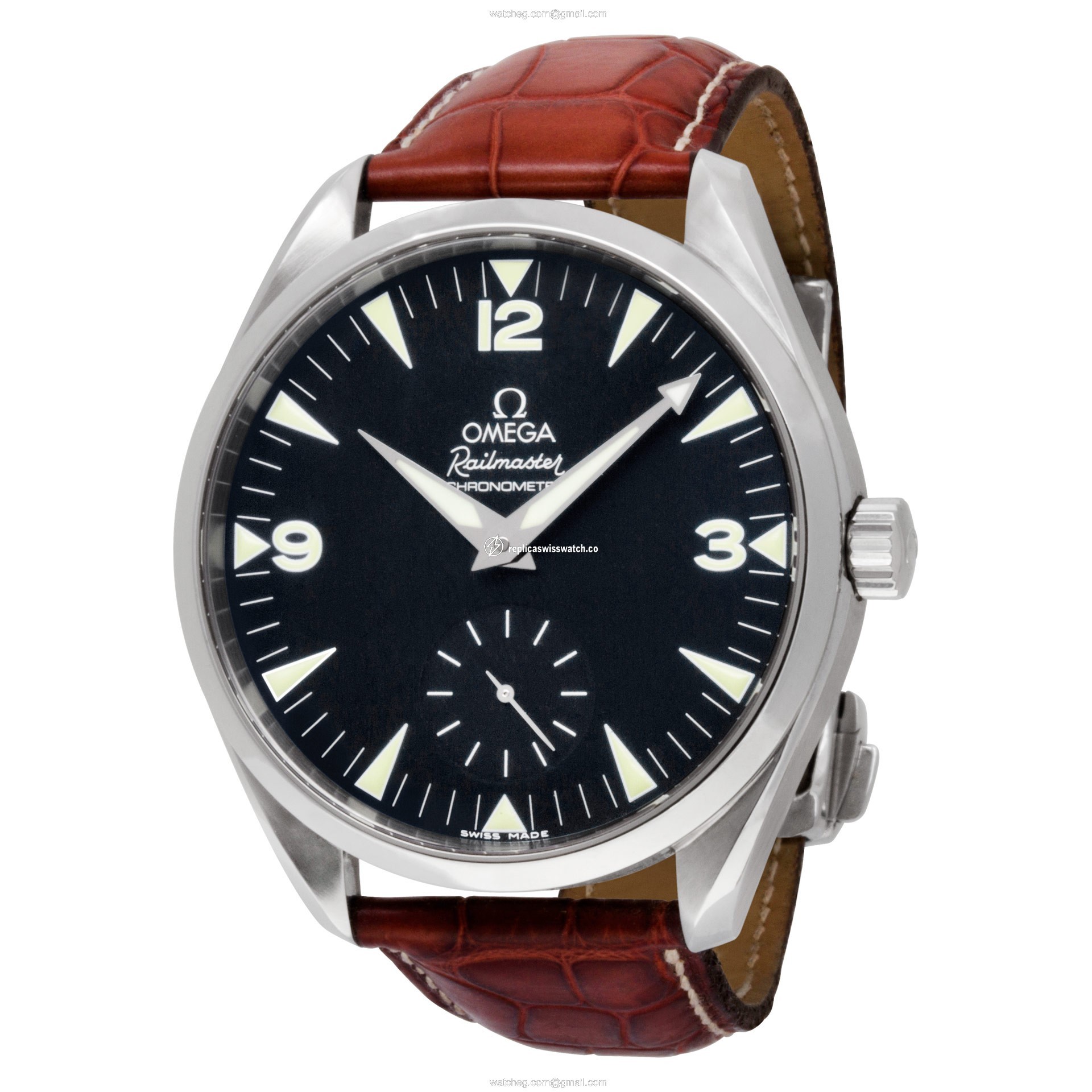 Omega 2806.52.37 Railmaster Manual Male Stainless Steel Watches Omega 2806.52.37 Railmaster Manual Male Stainless Steel Watches