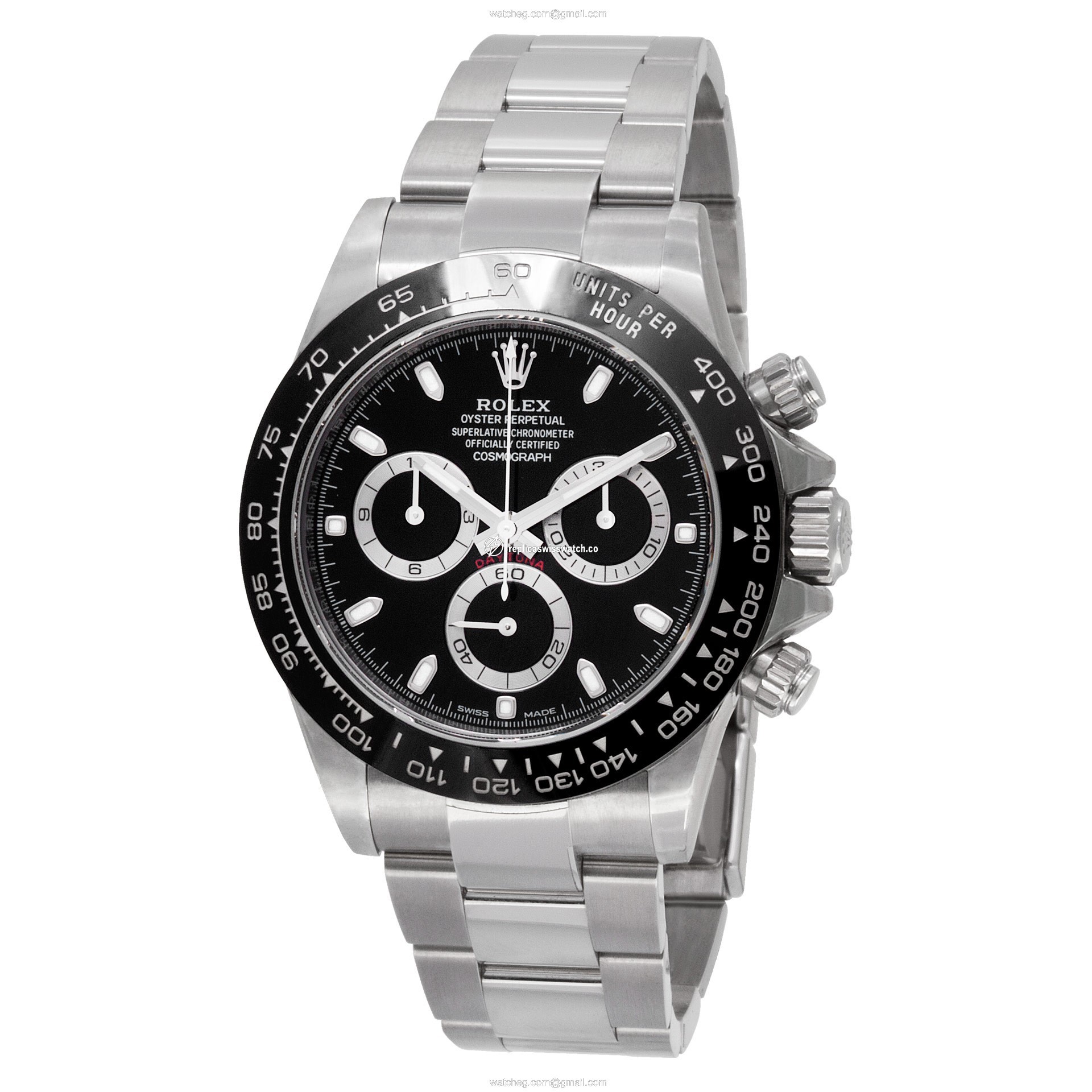 Rolex 116500LN Daytona Automatic Male Stainless Steel Replica