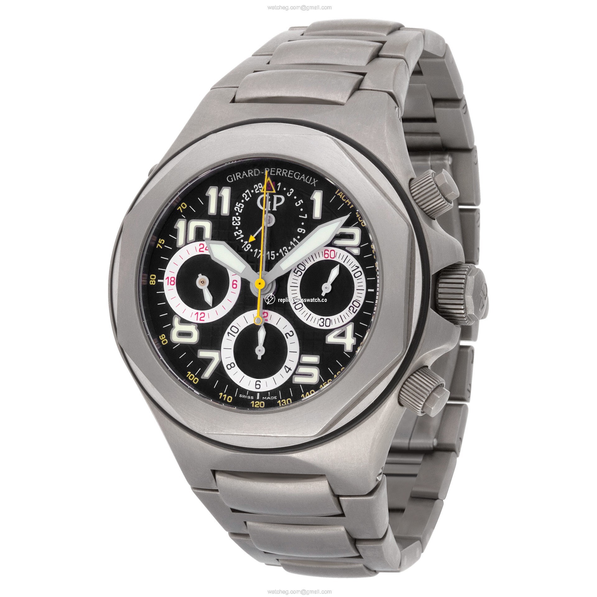 Girard Perregaux 80180-21-611-21a Laureato Automatic Male Titanium Replica