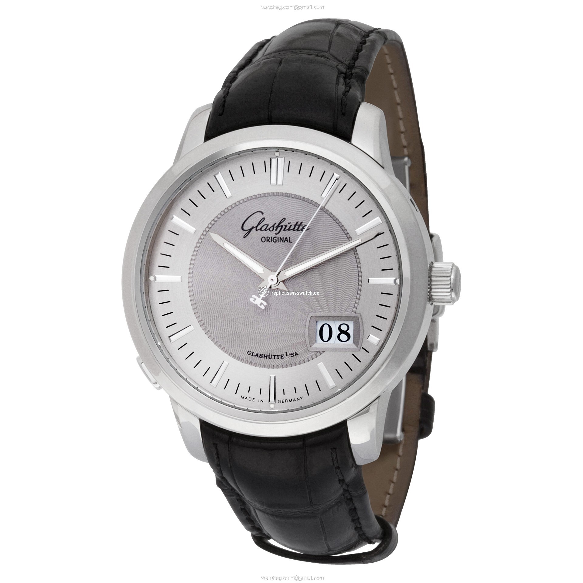 Glashutte 100-03-03-02-04 Senator Data Panoramica Automatic Male Stainless Steel Watches Glashutte 100-03-03-02-04 Senator Data Panoramica Automatic Male Stainless Steel Watches