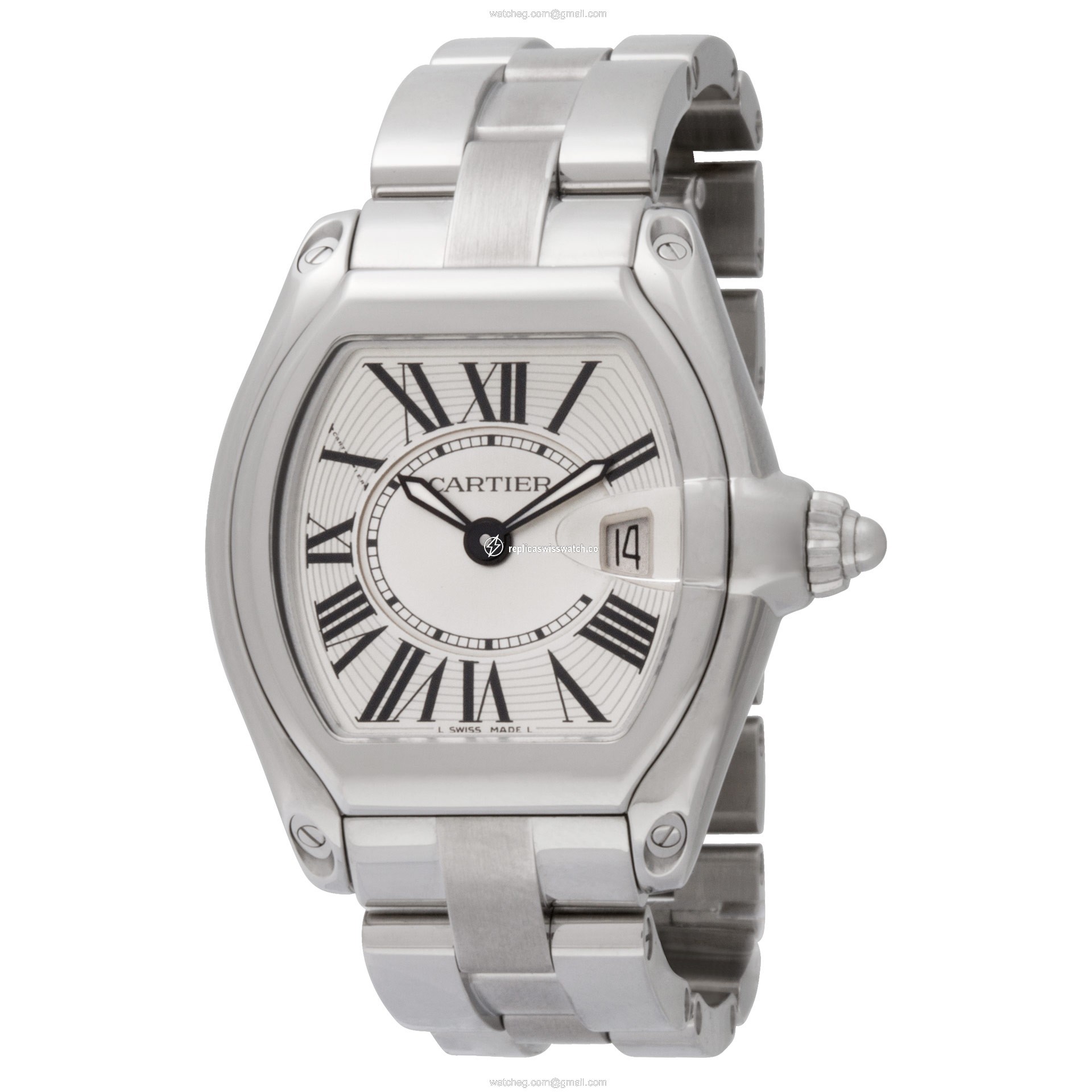 Cartier W62016V3 Roadster Quartz Female Stainless Steel Replica