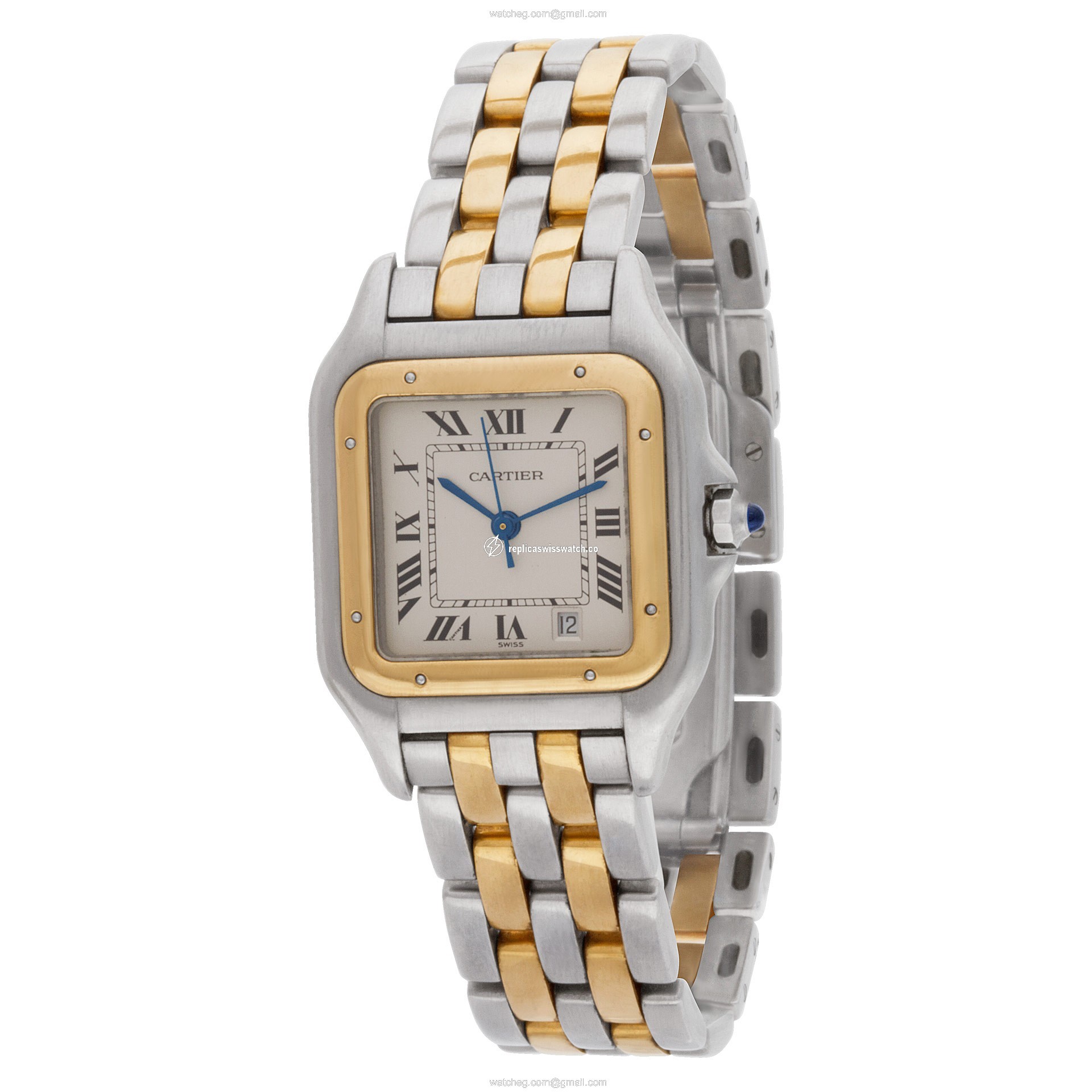 Cartier W25028B6 Panthere Quartz Male Stainless Steel Replica