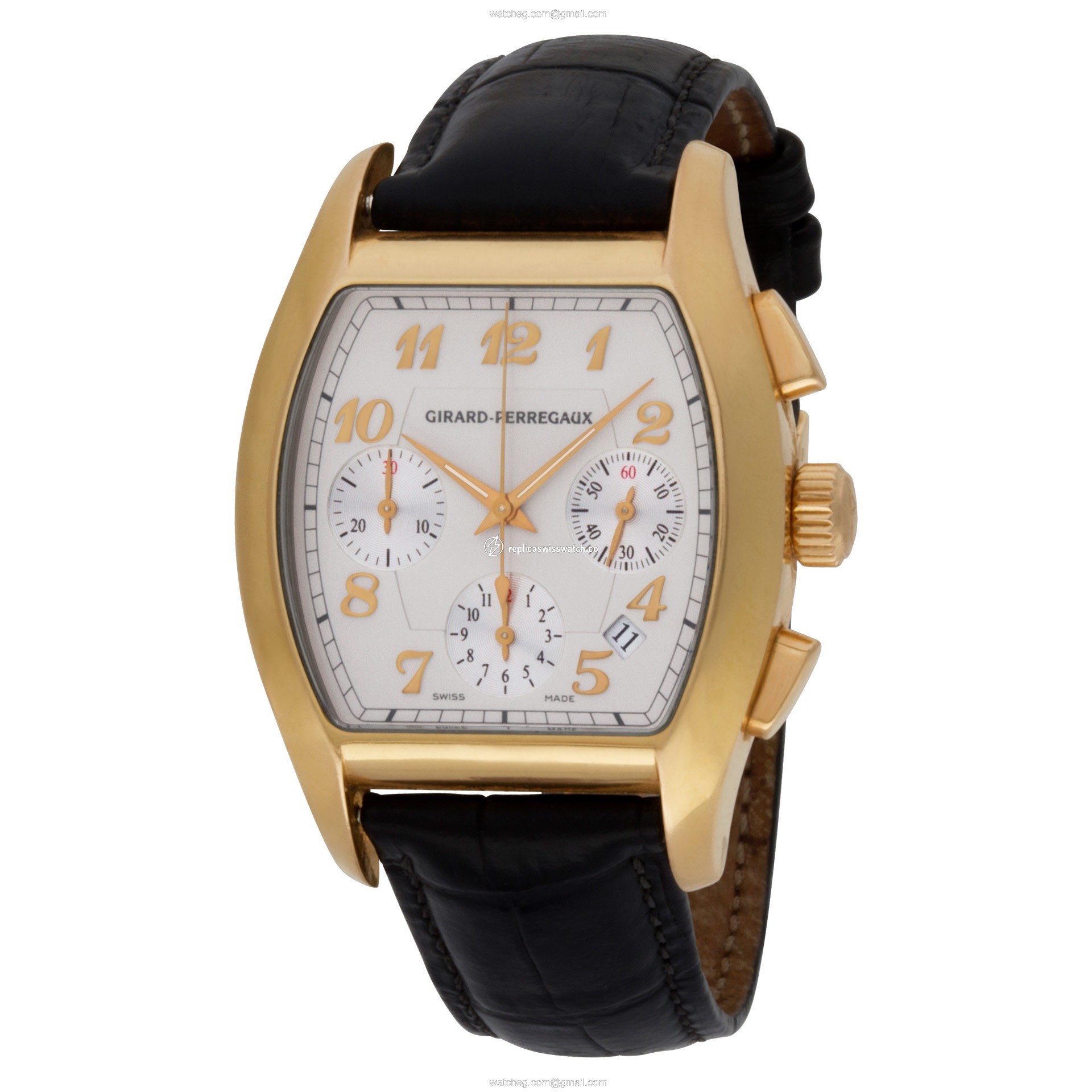 Girard Perregaux 2765 Richeville Automatic Male 18k rose gold Replica