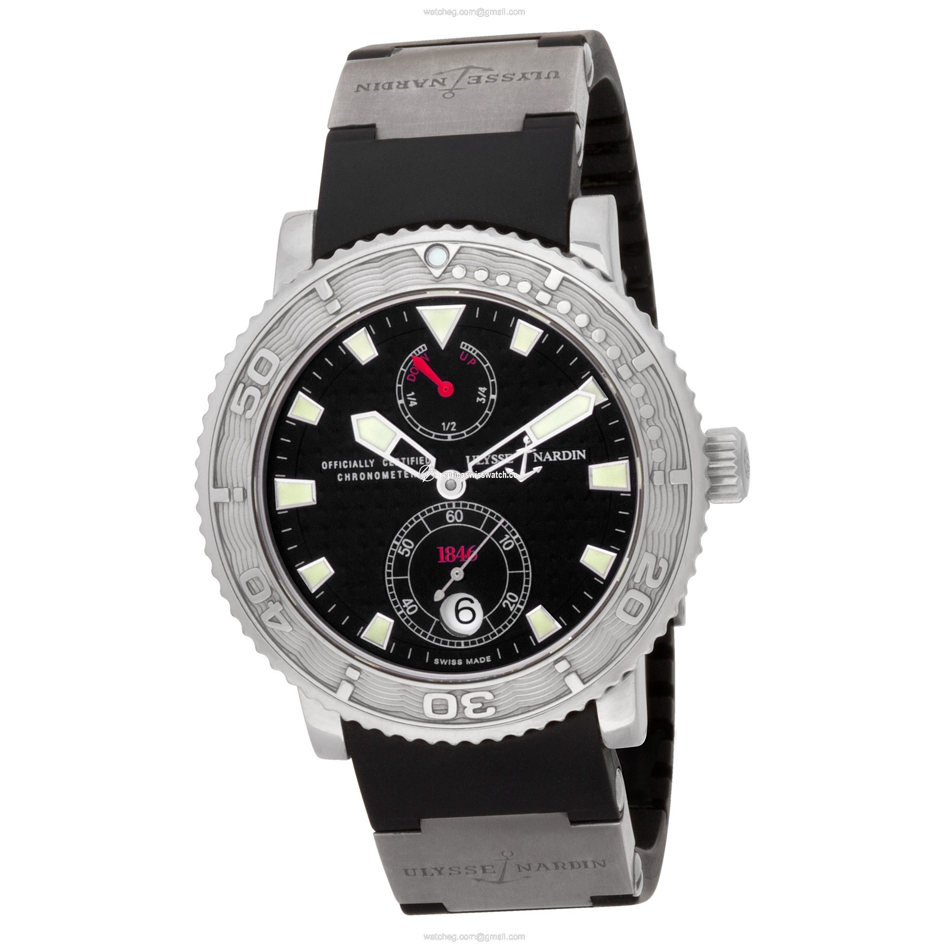 Ulysse Nardin 263-55 Marine Chronometer Automatic Male Stainless Steel Replica