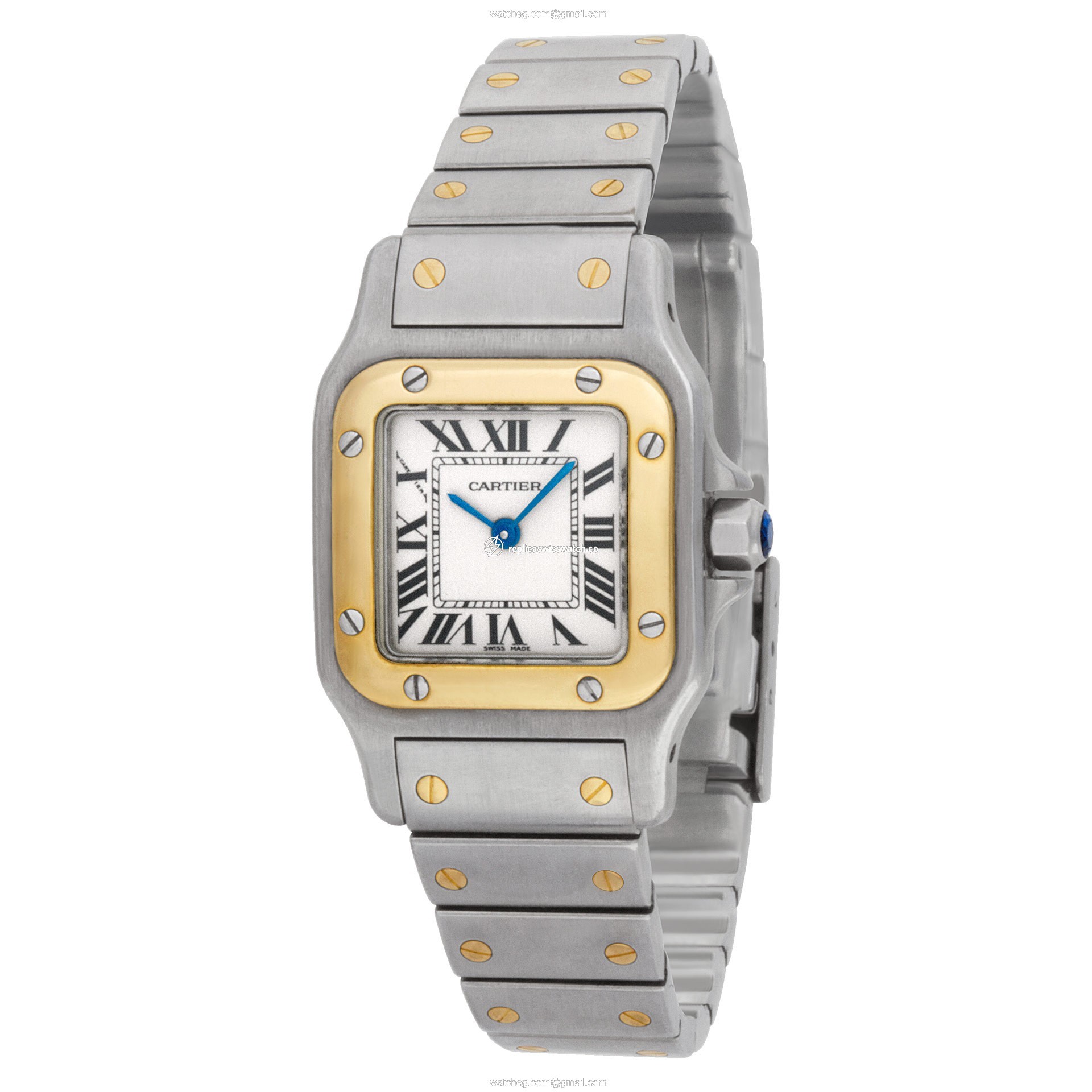 Cartier 166930 Santos Quartz Female Stainless Steel Replica