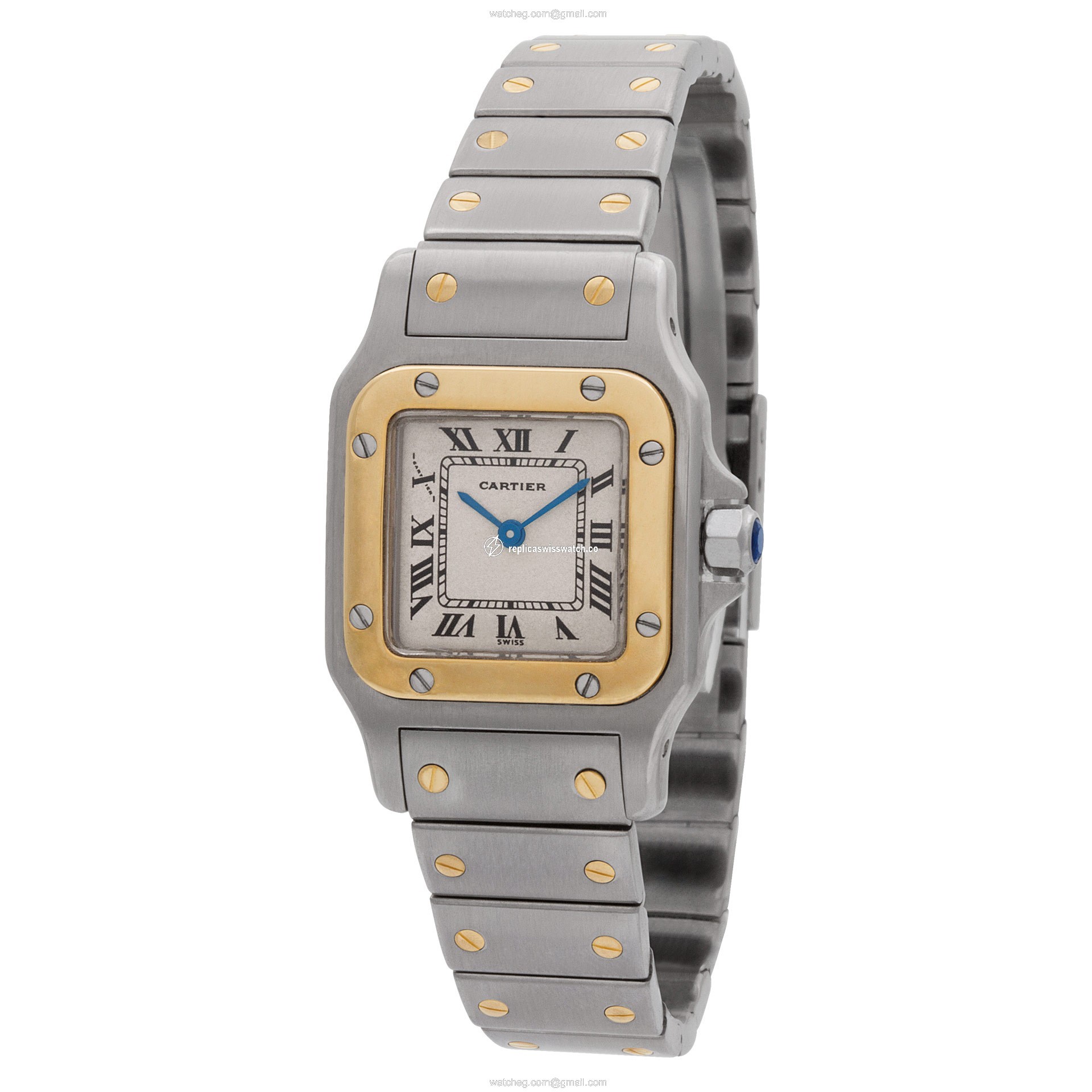 Cartier 166930 Santos Quartz Female Stainless Steel Replica