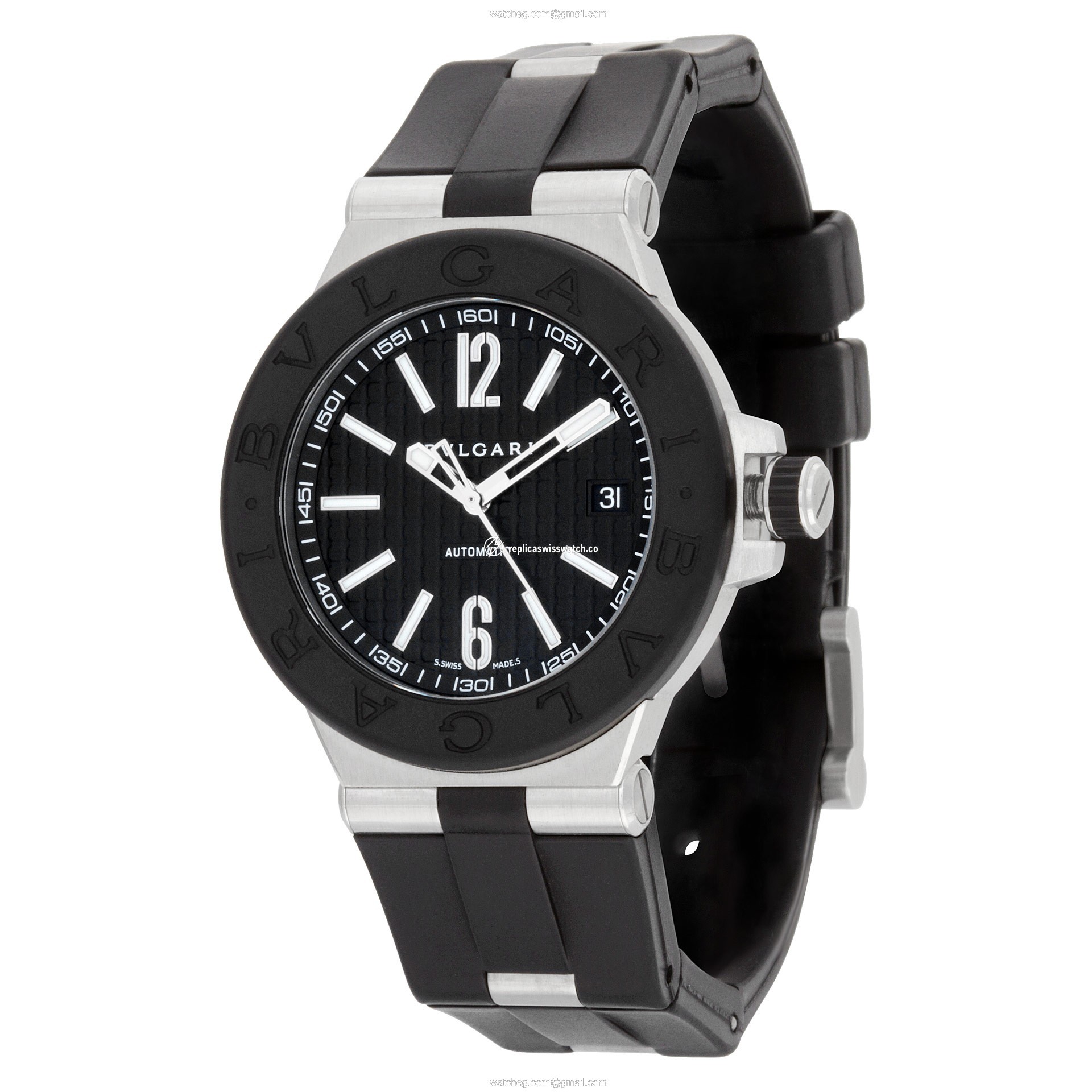 Bvlgari DG40SV Diagono Automatic Male Stainless Steel Replica