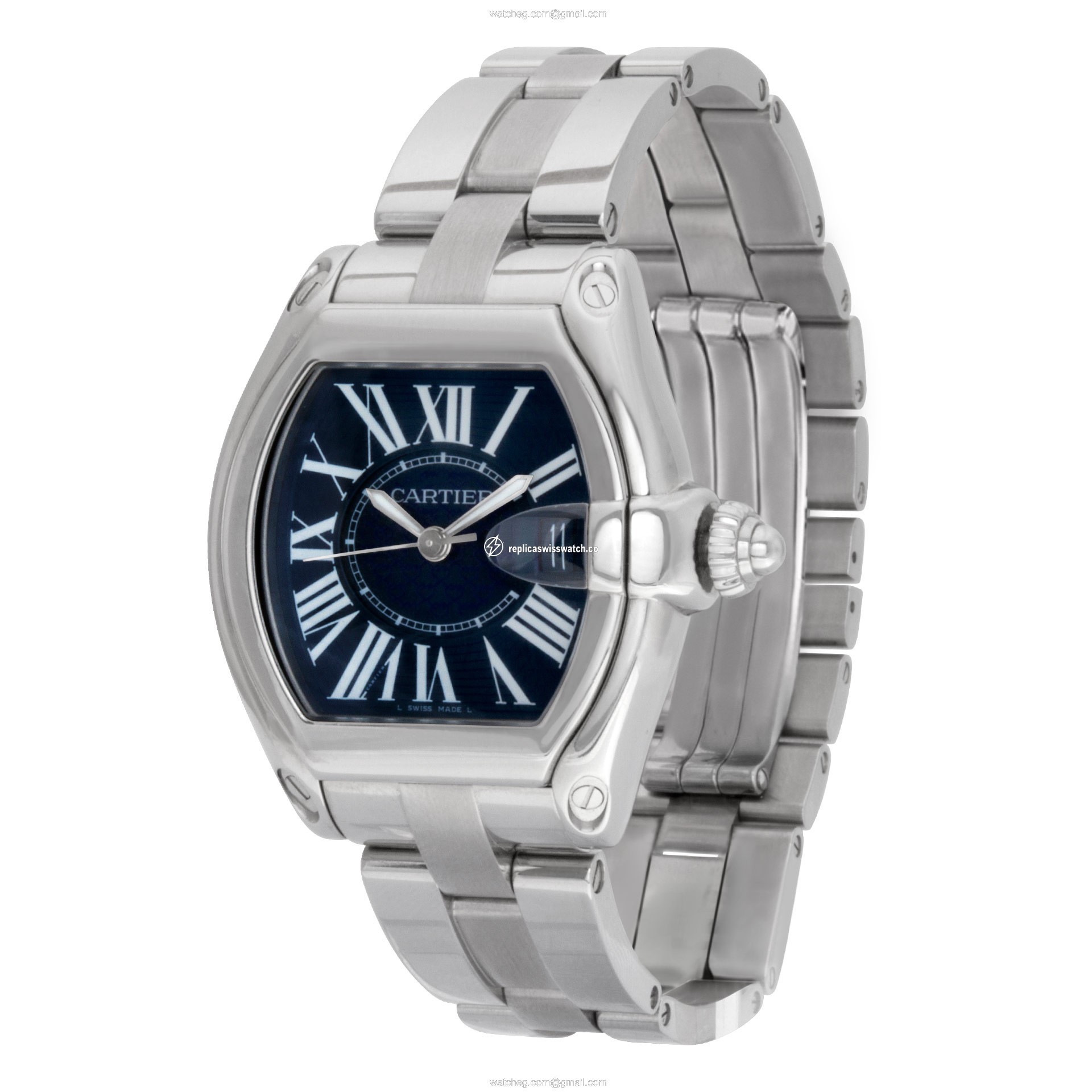 Cartier w6206012 Roadster Automatic Male Stainless Steel Replica