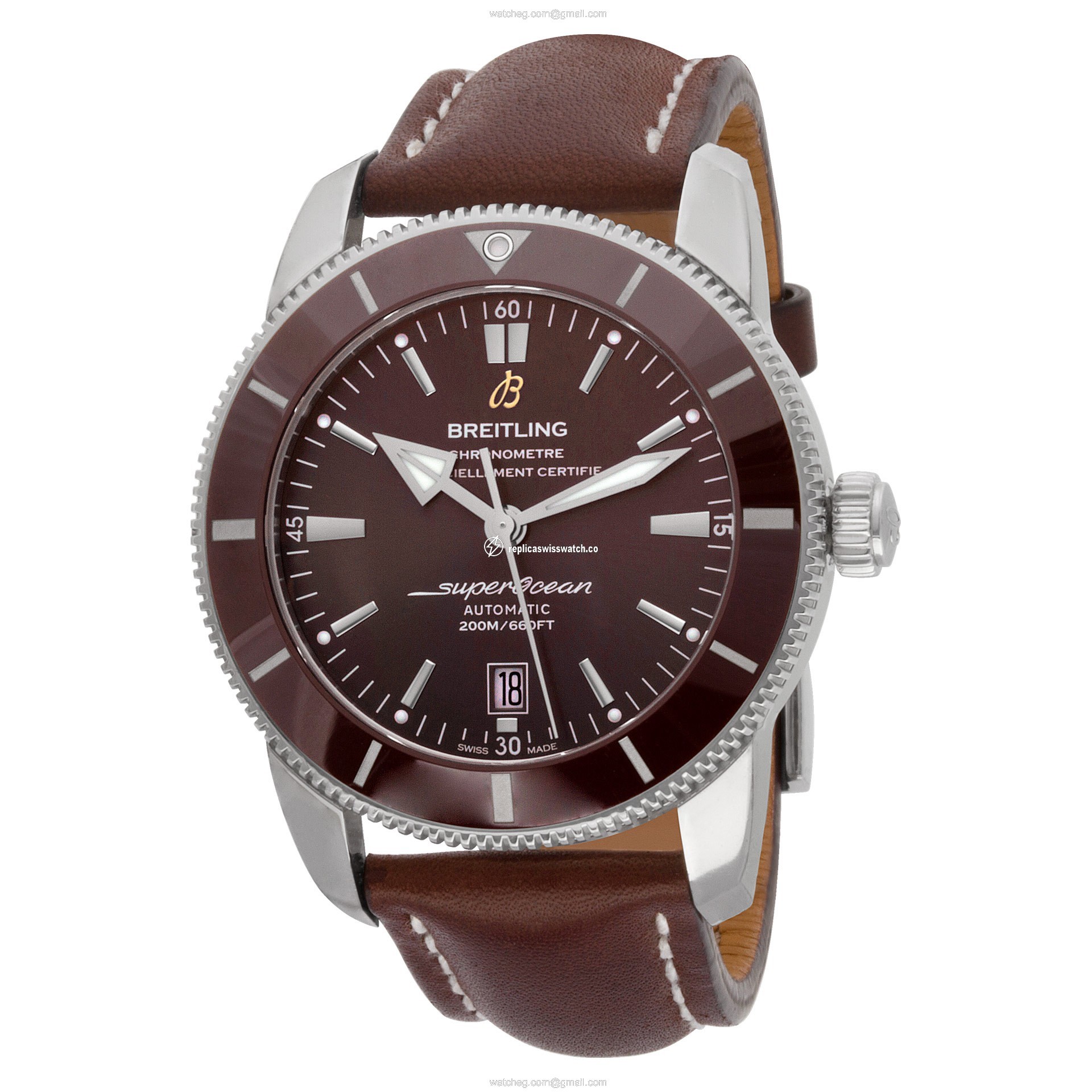 Breitling AB2020 Super Ocean Automatic Male Stainless Steel Watches Breitling AB2020 Super Ocean Automatic Male Stainless Steel Watches