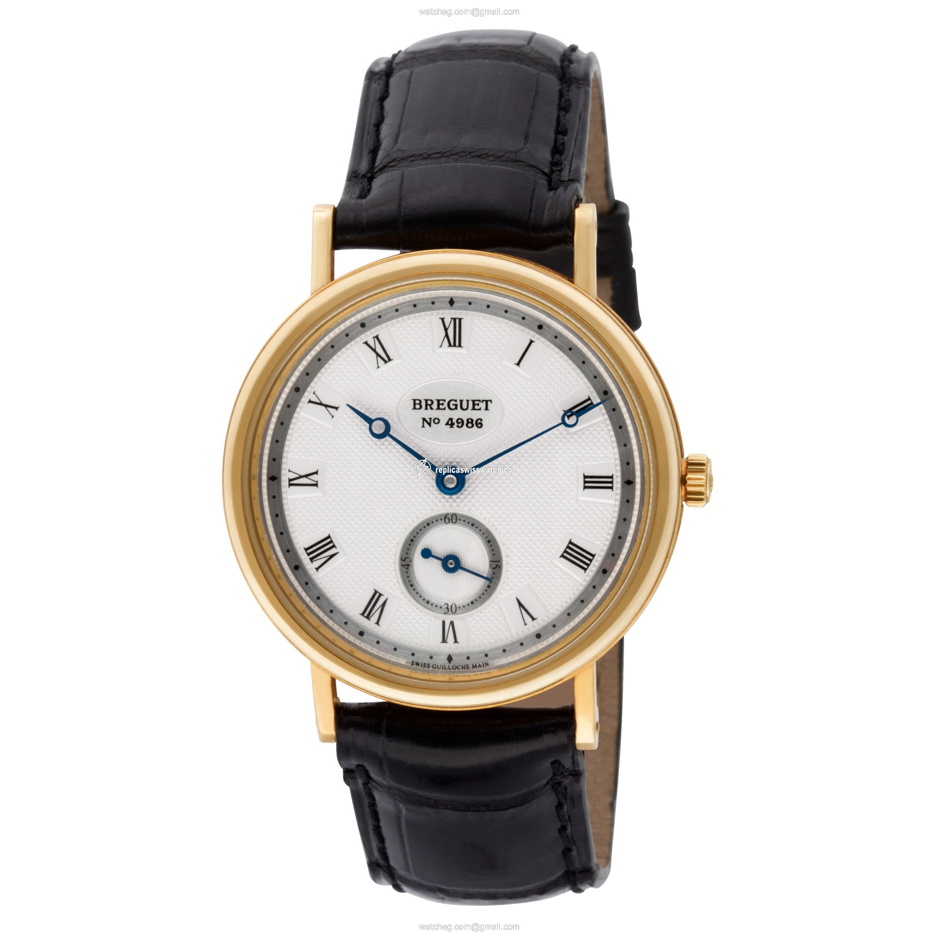 Breguet 3917 Classique Manual Male 18k Yellow Gold Replica
