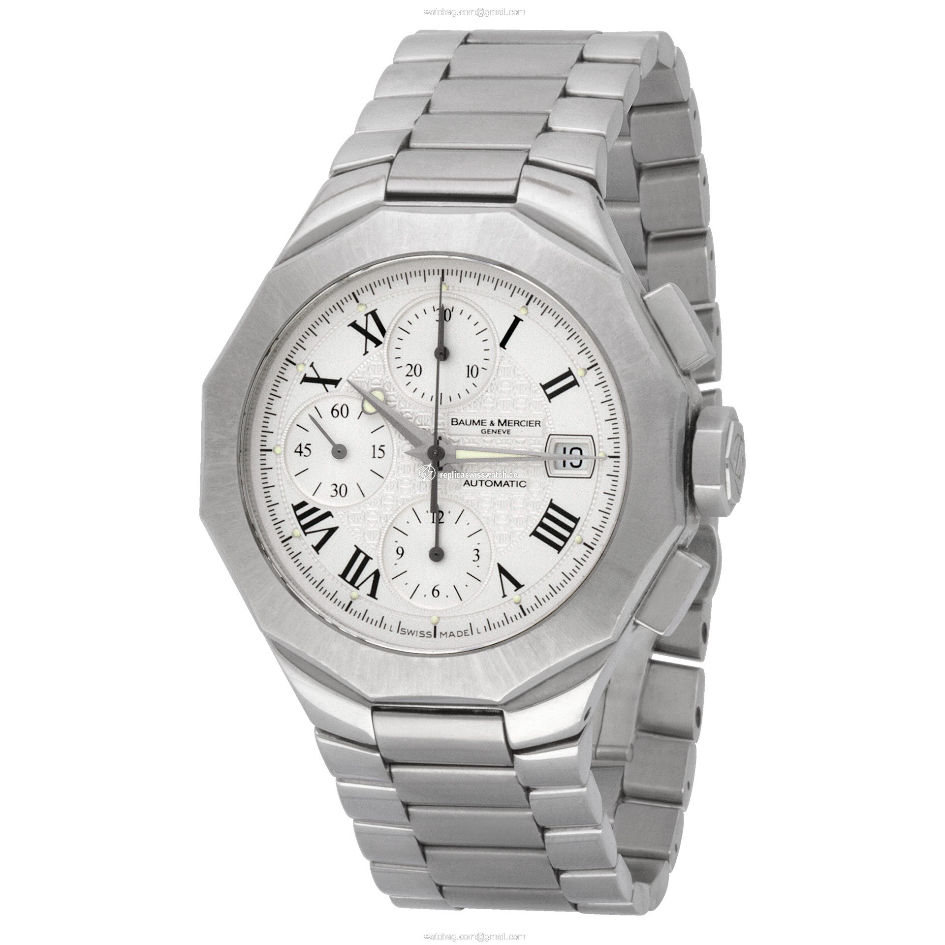 Baume & Mercier 65539 Riviera Automatic Male Stainless Steel Replica