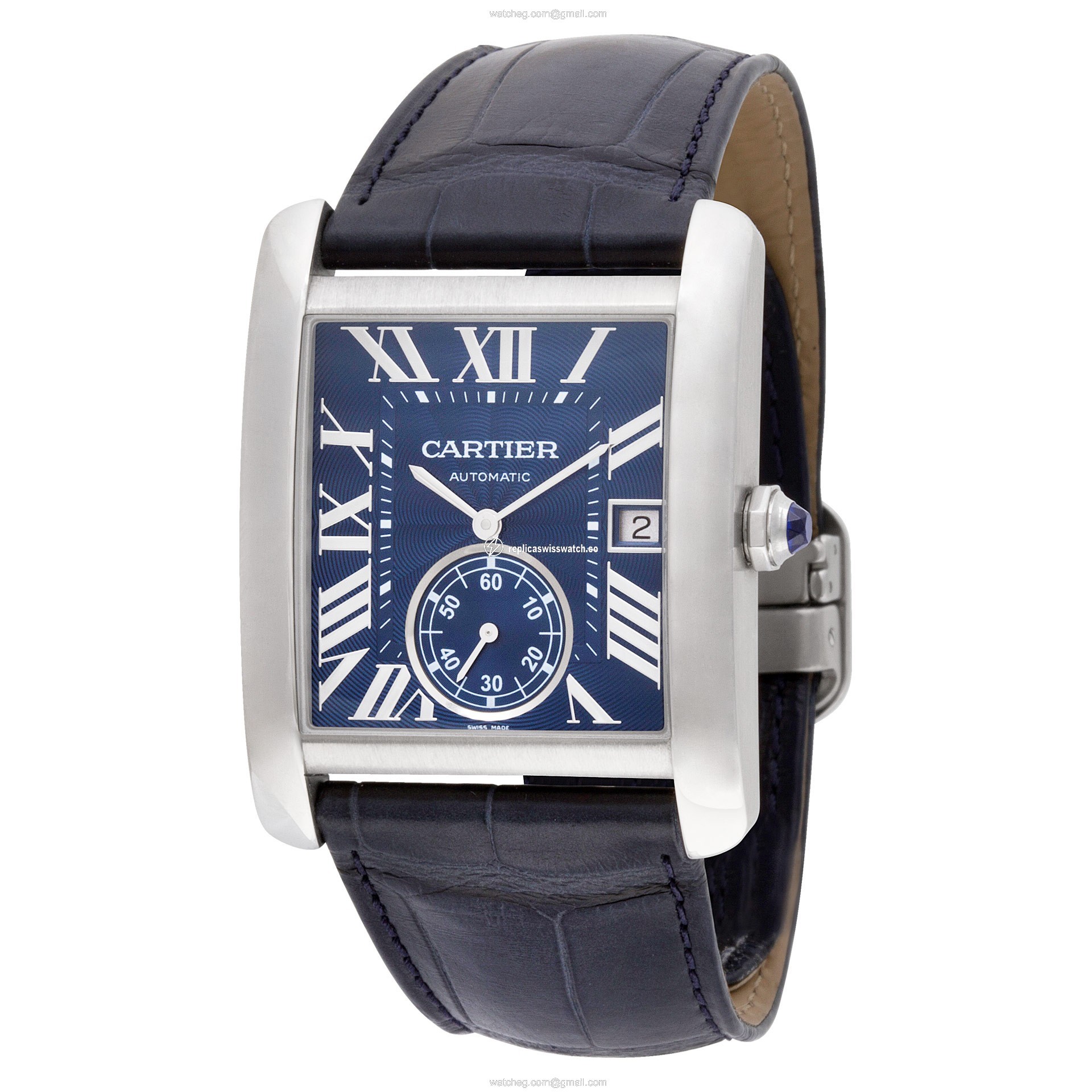 Cartier WSTA0010 Tank MC Automatic Male Stainless Steel Replica