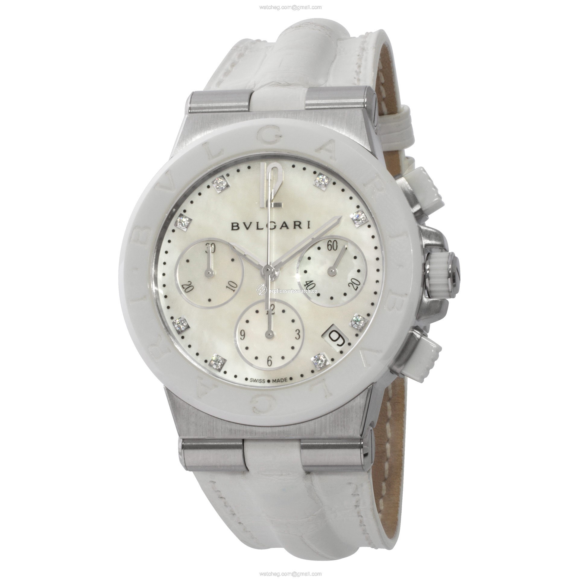 Bvlgari DG 37 SC CH Diagono Automatic Female Stainless Steel Replica