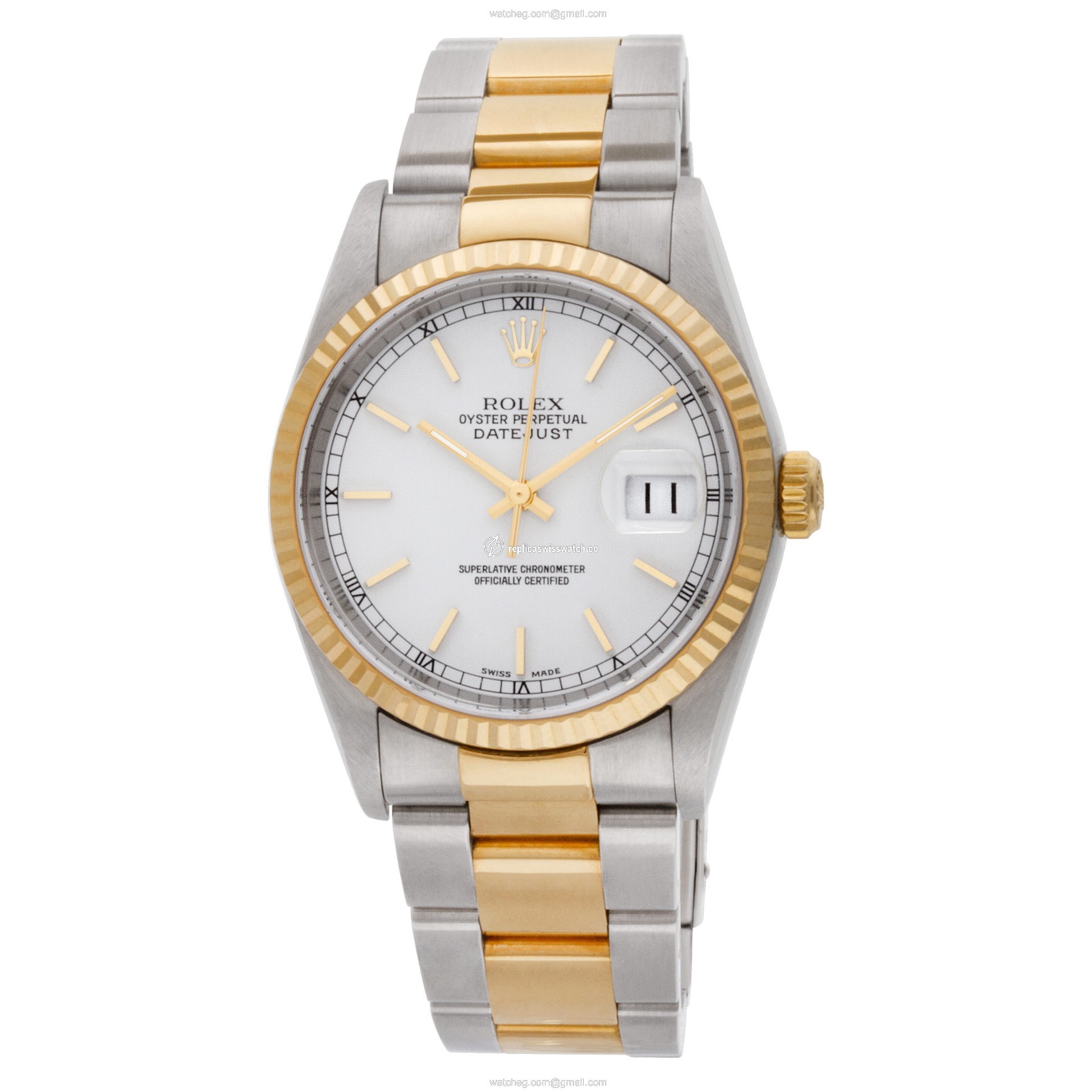 Rolex 16233 Datejust Automatic Unisex Stainless Steel Replica