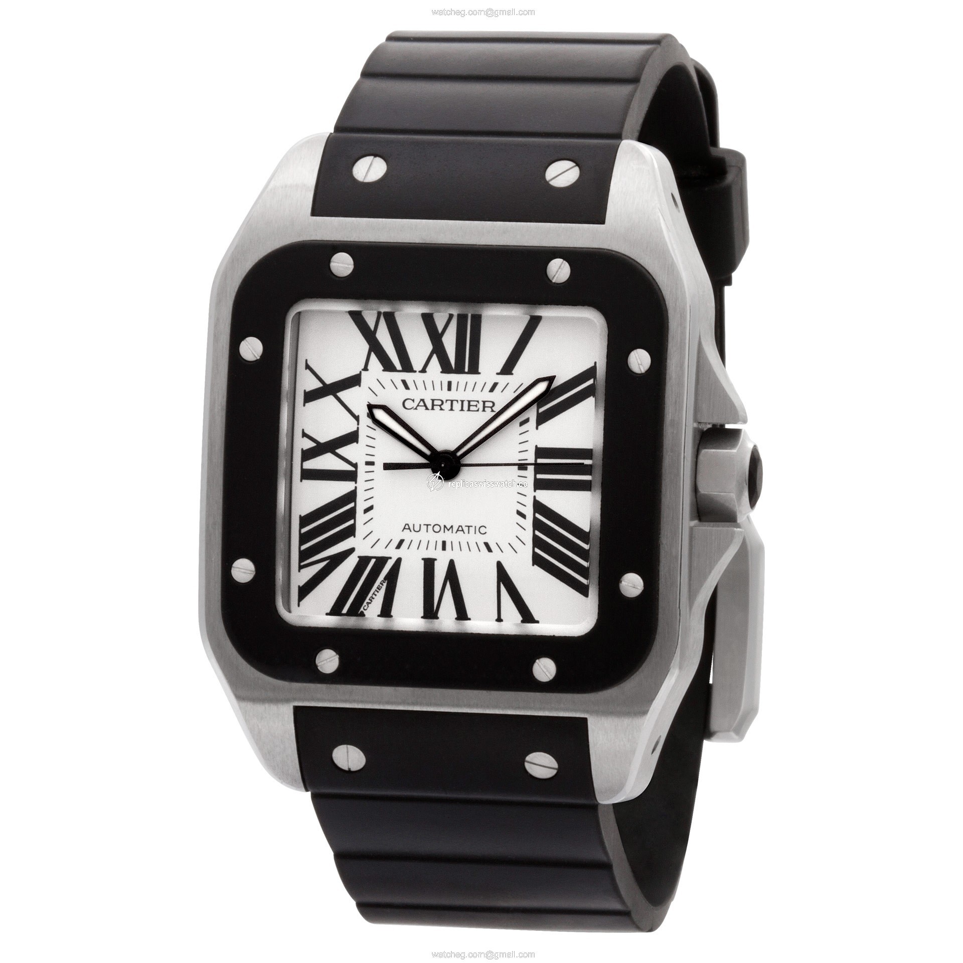 Cartier W20121U2 Santos 100 Automatic Male Stainless Steel Replica
