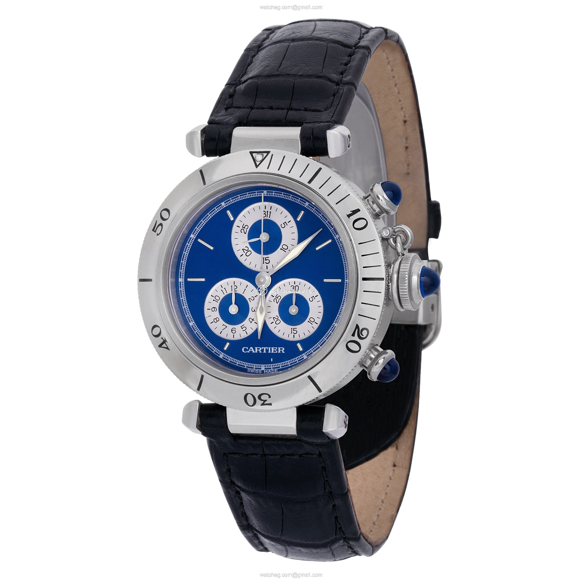 Cartier 1352.1 Pasha 35 Quartz Female Stainless Steel Replica
