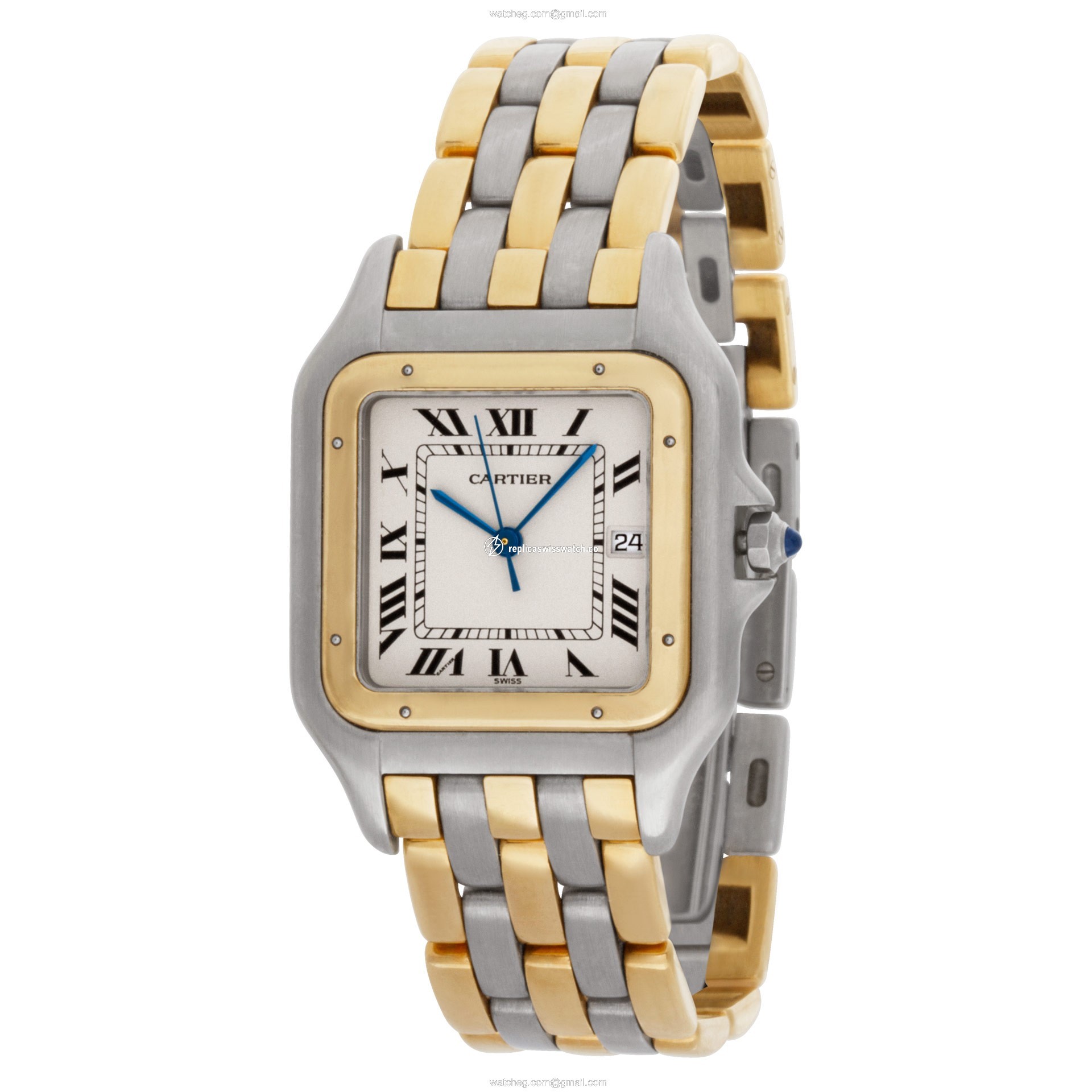 Cartier Cartier 1865 Panthere Quartz Male Stainless Steel Replica