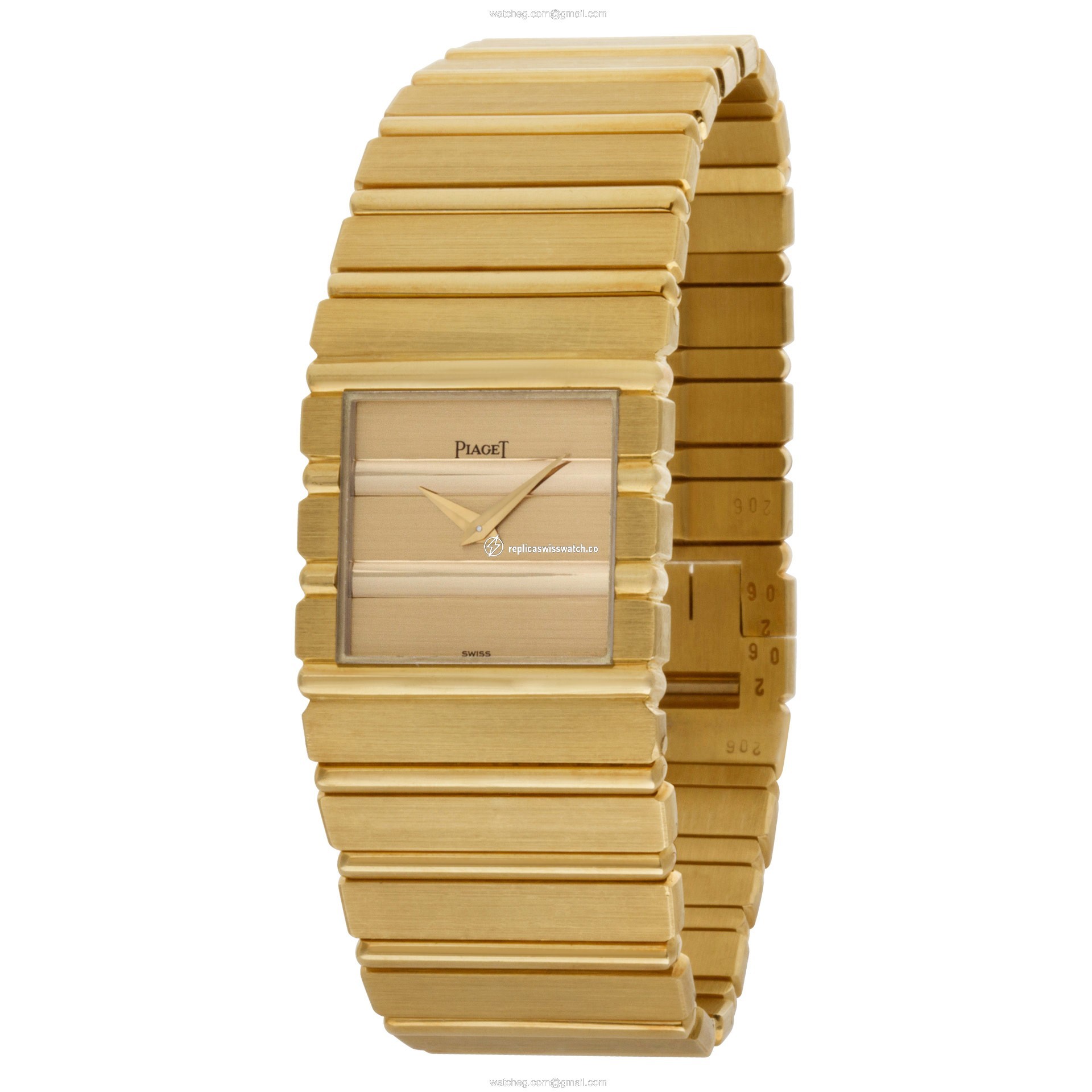 Piaget 7131 c 701 Polo Quartz Unisex 18k yellow gold Replica