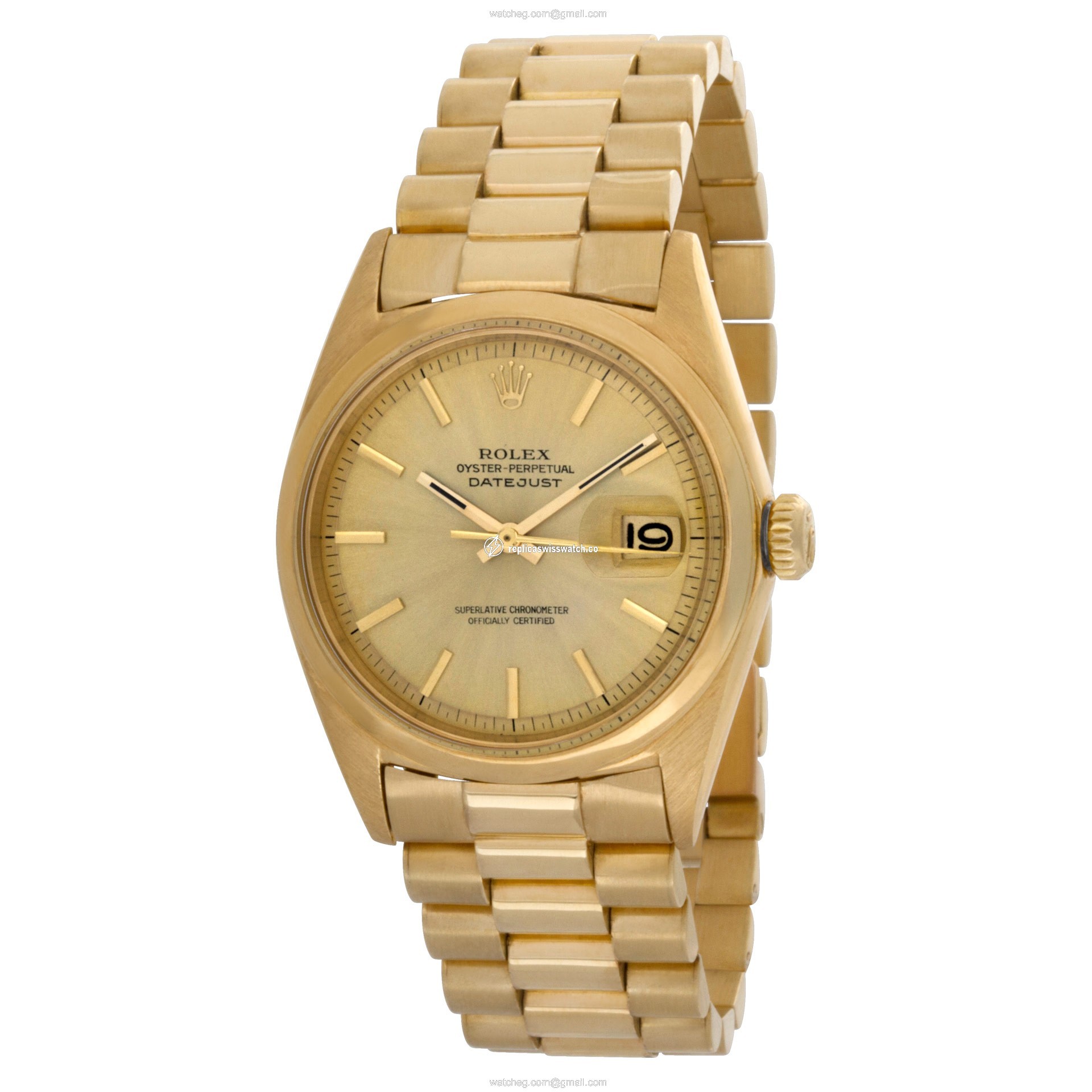 Rolex 1602 Datejust Automatic Male 18k yellow gold Watches Rolex 1602 Datejust Automatic Male 18k yellow gold Watches