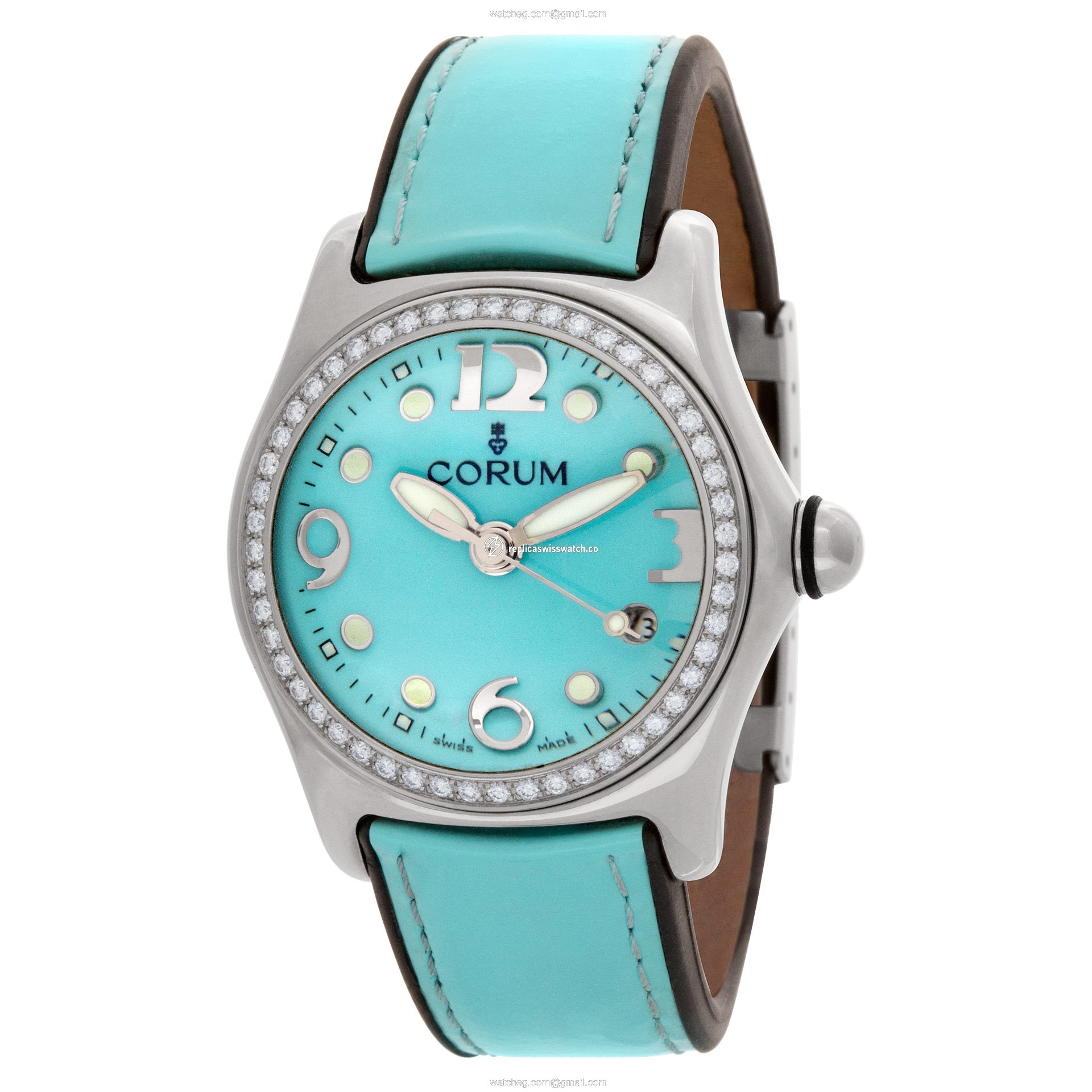 Corum 39.151.47 Bubble Quartz Female Stainless Steel Replica