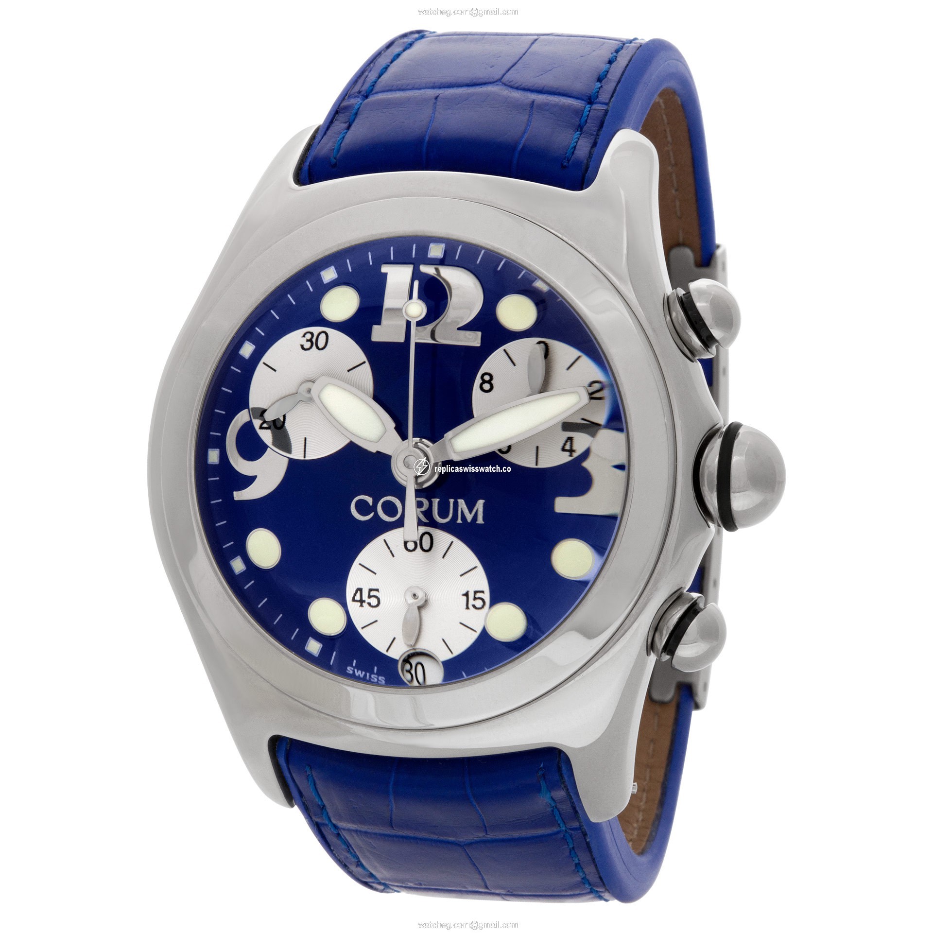 Corum 396.150.20 Bubble Quartz Male Stainless Steel Replica