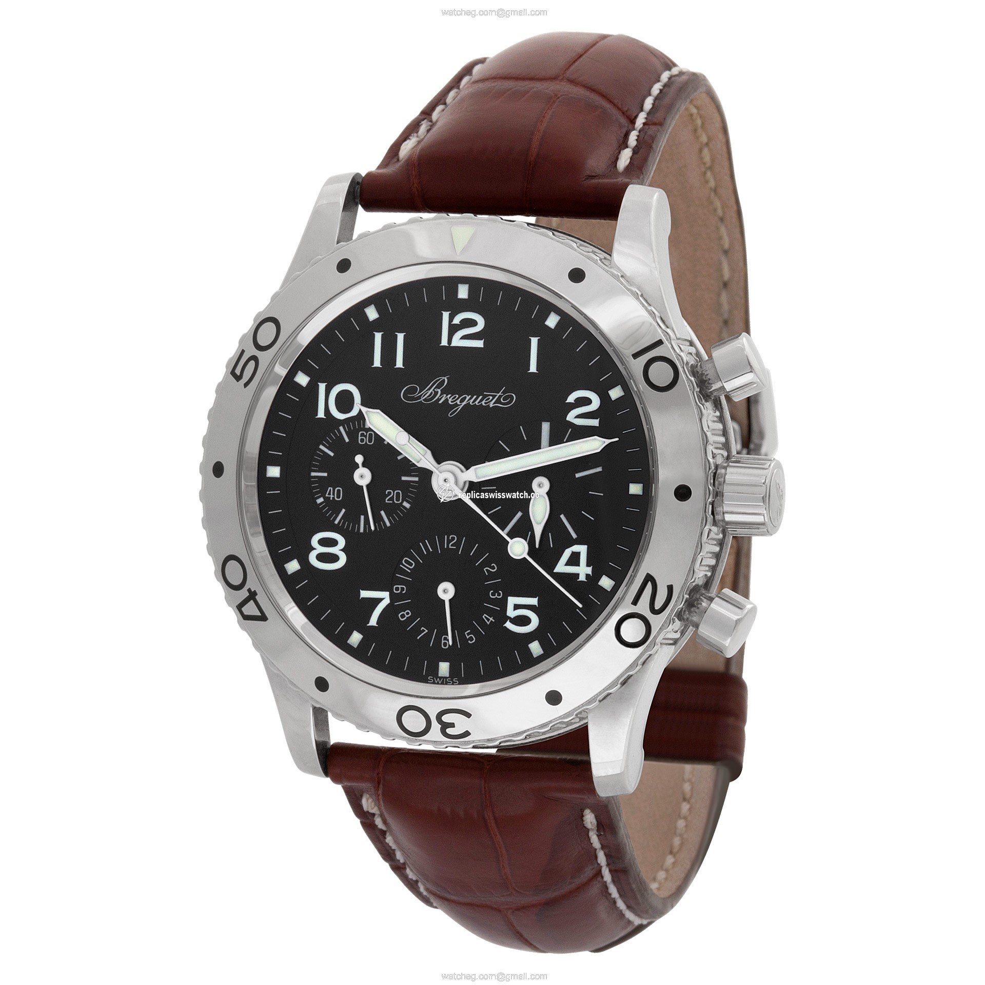 Breguet 3800 ST.929 W6 Aeronavale Automatic Male Stainless Steel Replica