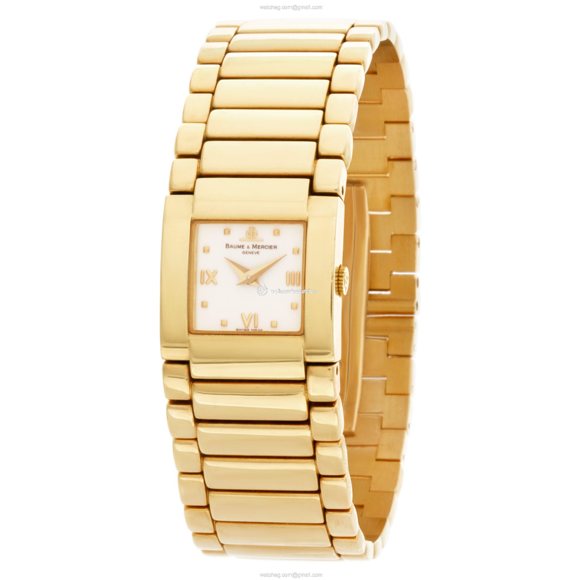 Baume & Mercier MV045223 Catwalk Quartz Female 18k yellow gold Replica