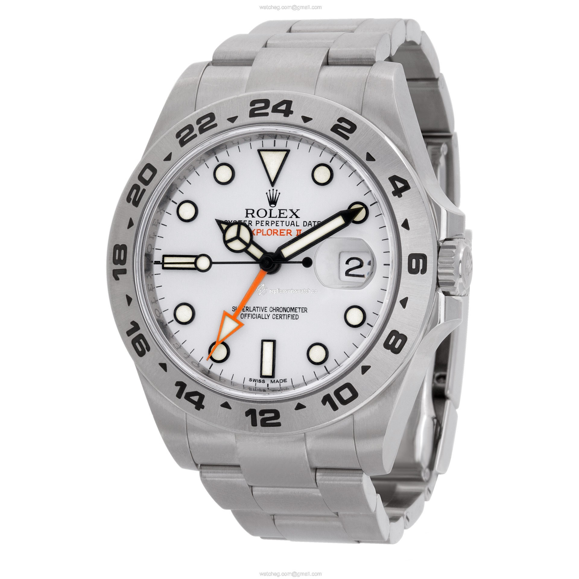 Rolex 216570 Explorer II Automatic Male Stainless Steel Replica