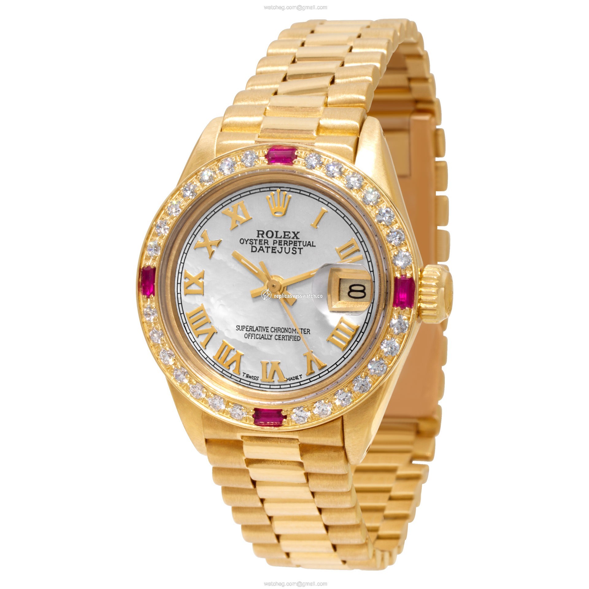 Rolex 6917 Datejust Automatic Female 18k yellow gold Replica