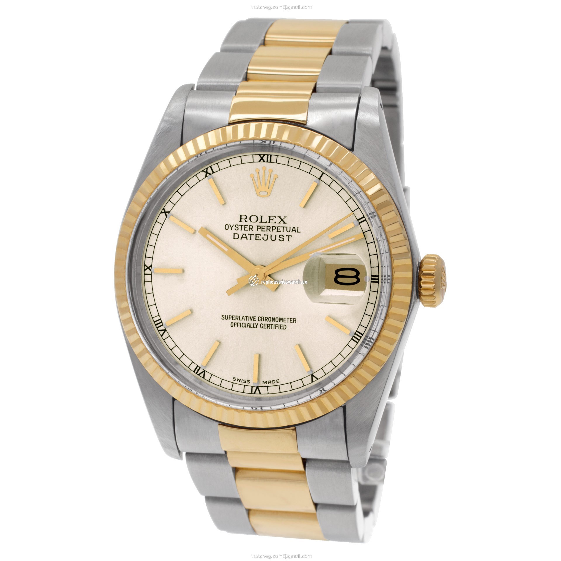Rolex 16000 Datejust Automatic Male 18k gold & Stainless Steel Watches Rolex 16000 Datejust Automatic Male 18k gold & Stainless Steel Watches