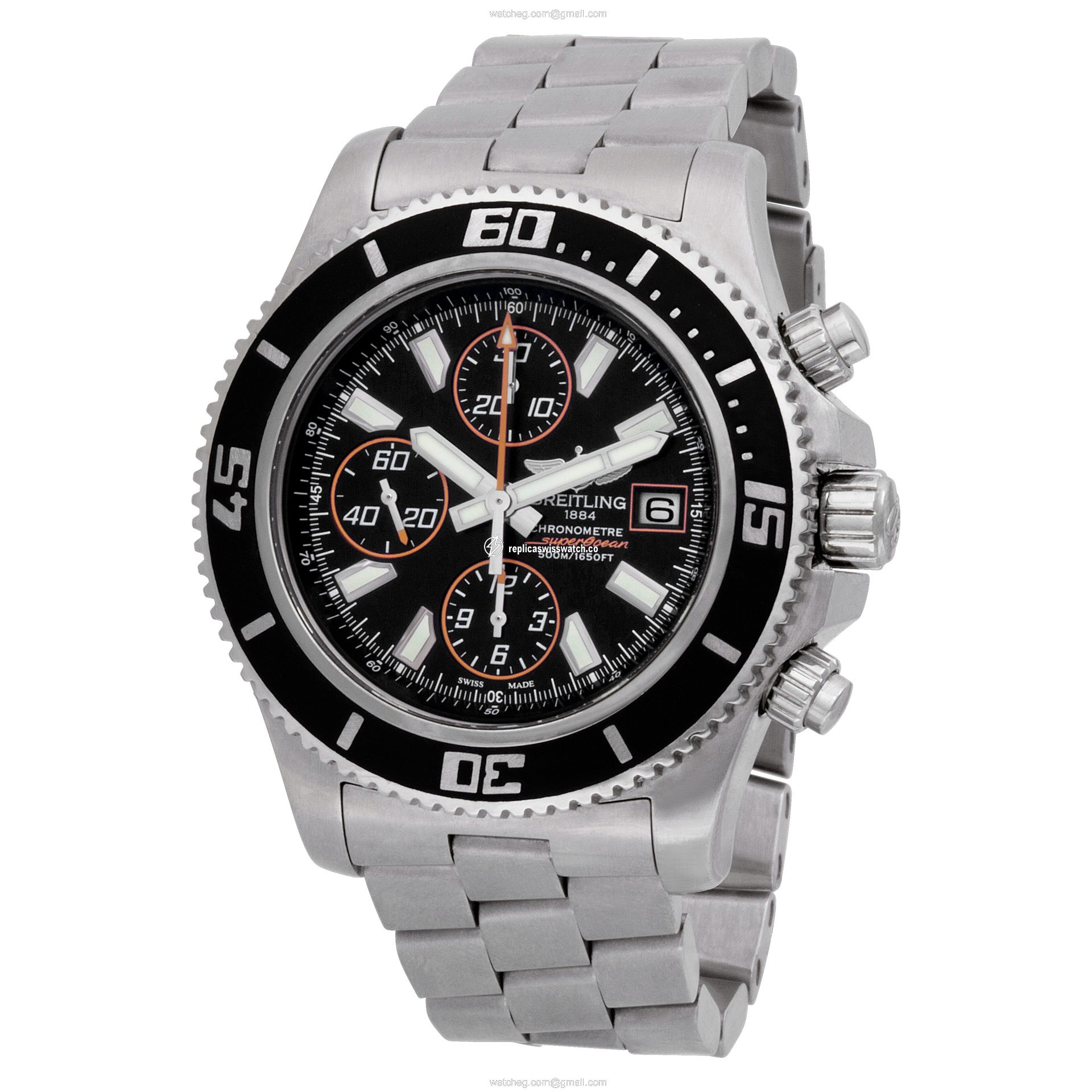Breitling A13341 Super Ocean Automatic Male Stainless Steel Watches Breitling A13341 Super Ocean Automatic Male Stainless Steel Watches