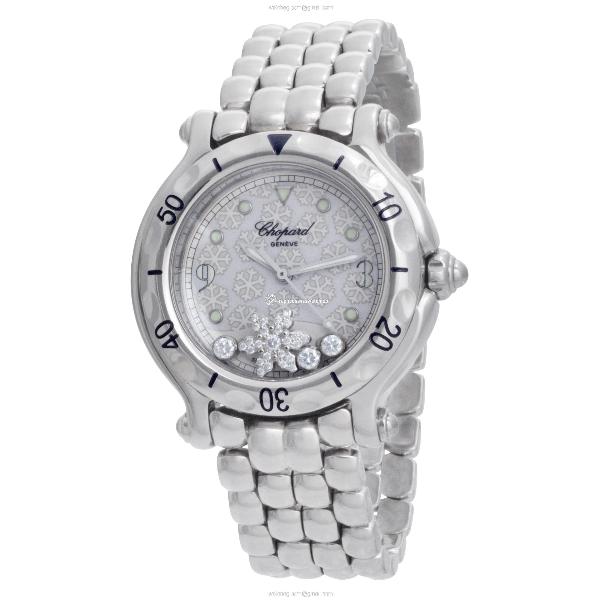 Chopard 8236 Happy Sport Quartz Female Stainless Steel Replica